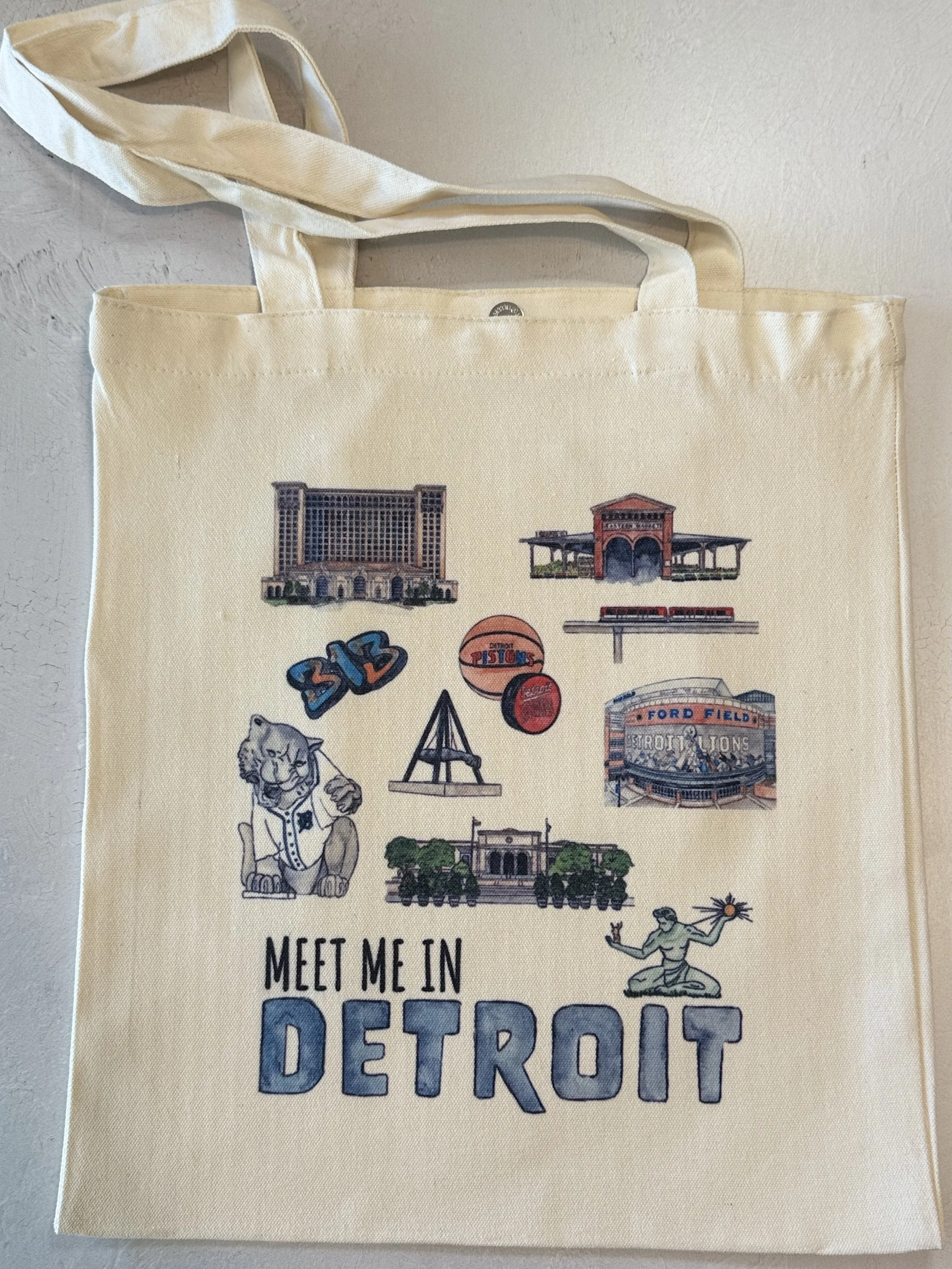 Meet me in Detroit Tote Bag