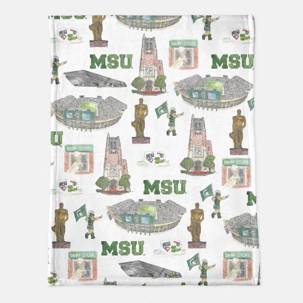 Meet me at MSU blanket