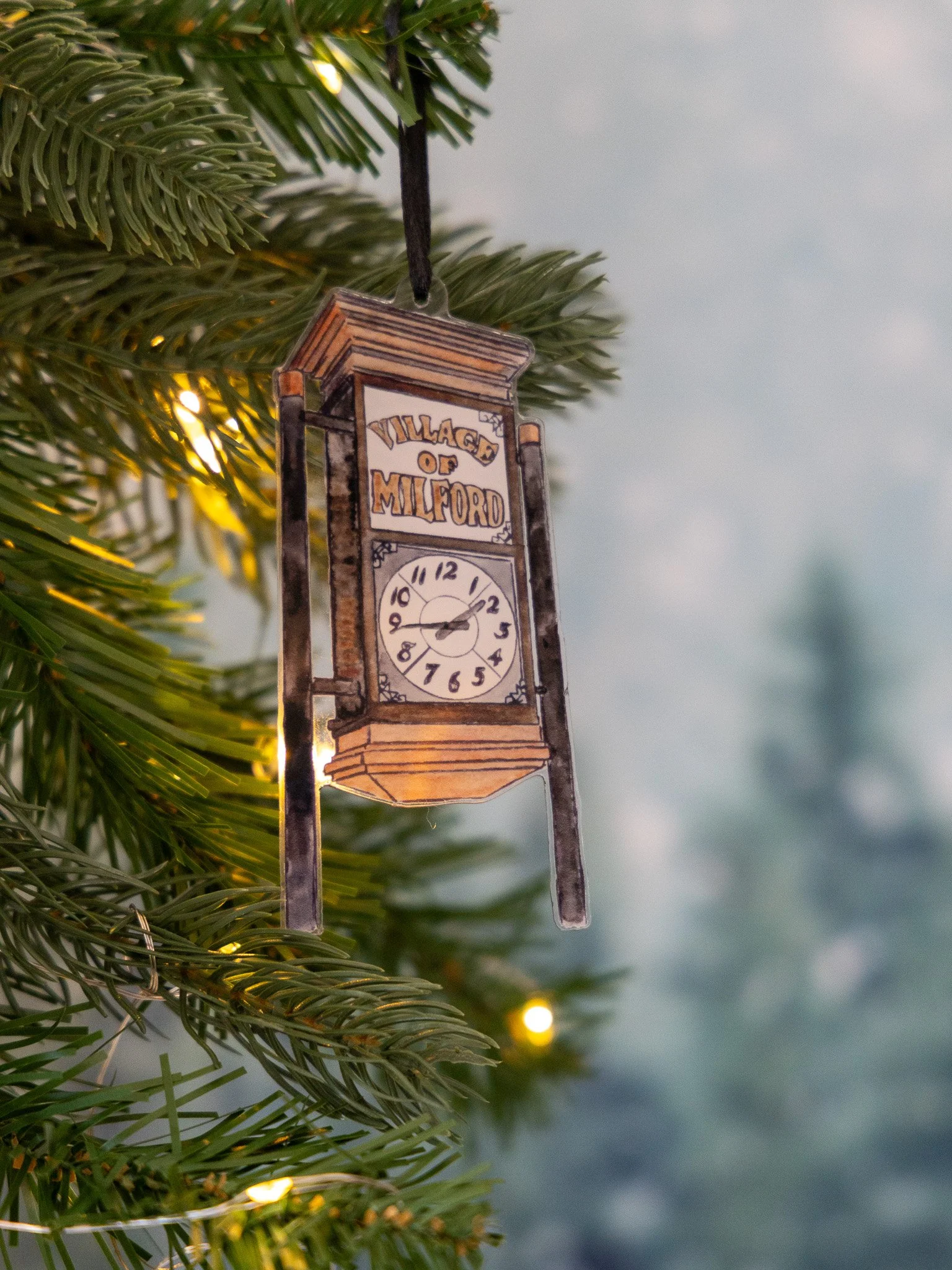 Abigail Leigh Designs Milford Clock Tower Ornament 1.jpg