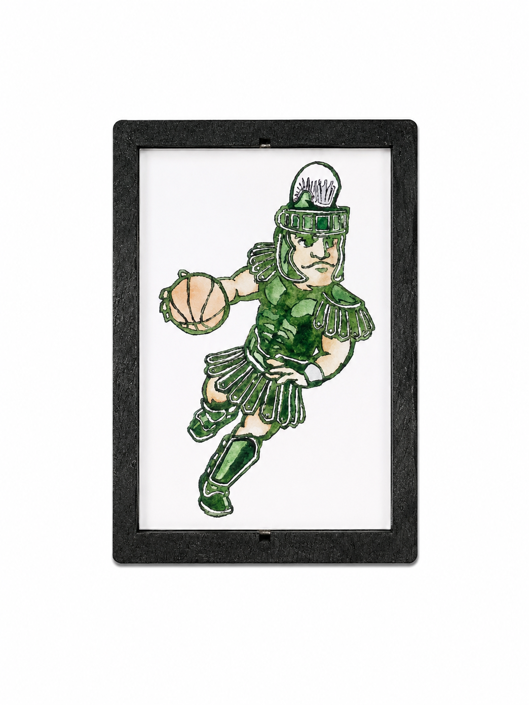 Abigail Leigh Designs MSU Sparty Basketball Magnet main.png