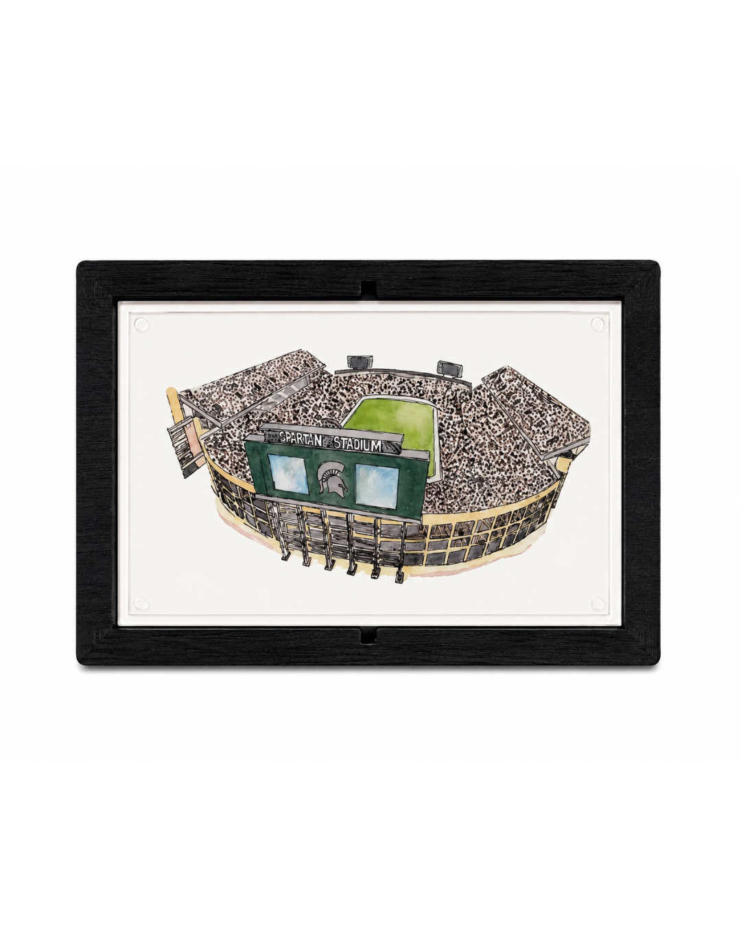 MSU Spartan Stadium Magnet