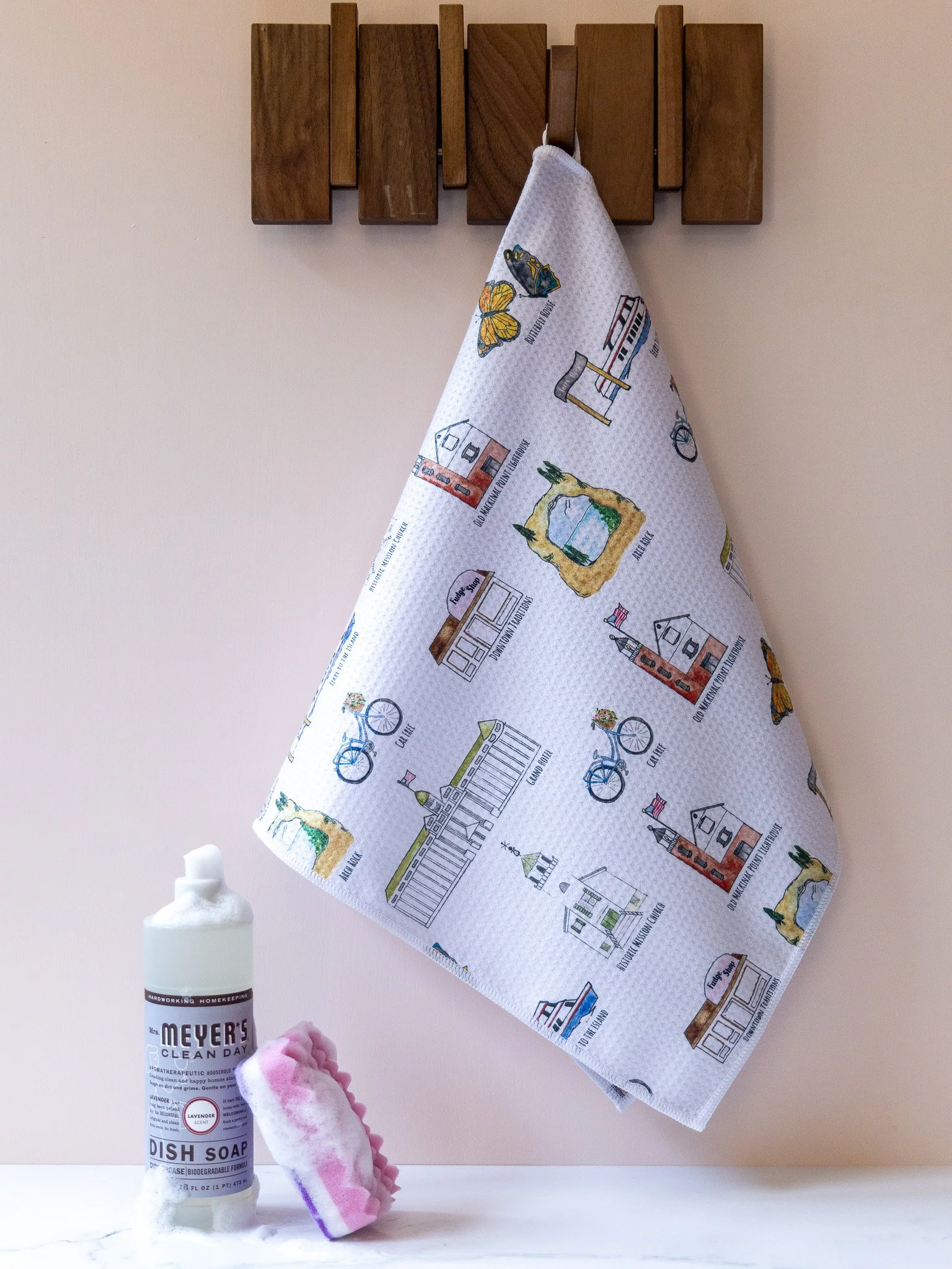 Mackinac Icon Waffle Towel 3 Abigail Leigh Designs.jpg