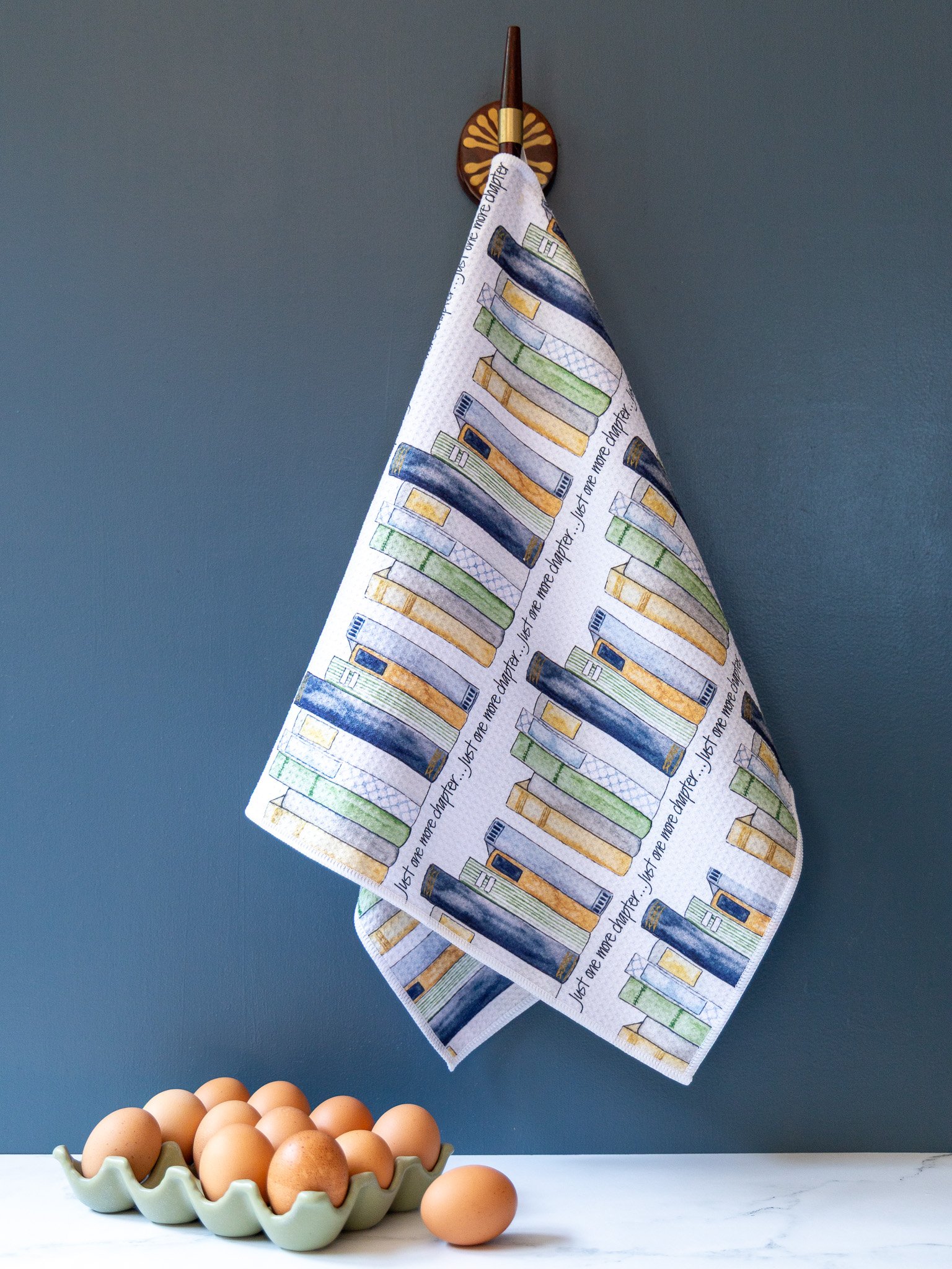 Just One More Chapter Waffle Towel 1 Abigail Leigh Designs.jpg