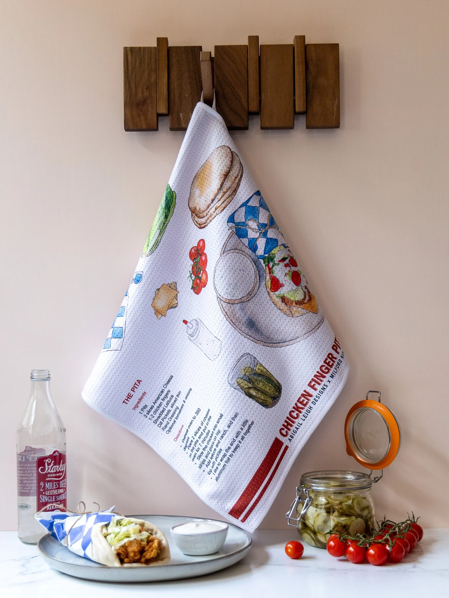 Milford Kitchen Chicken Finger Pita Waffle Towel 5.jpg
