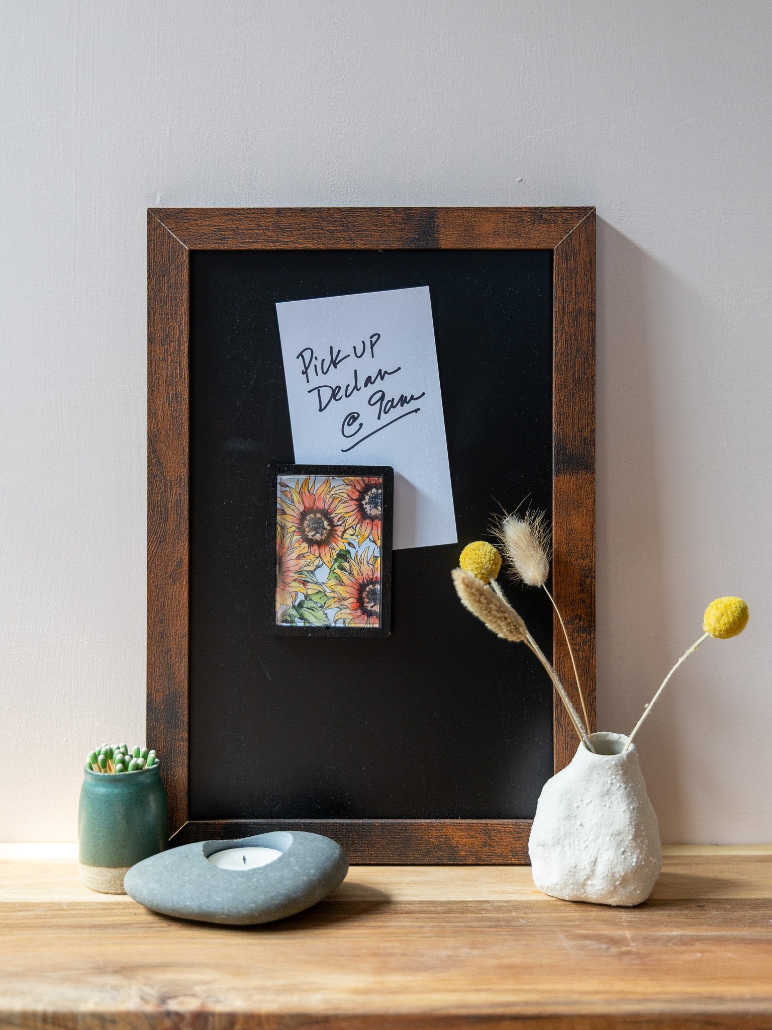Abigail Leigh Designs Sunflowers Magnet chalkboard.jpg