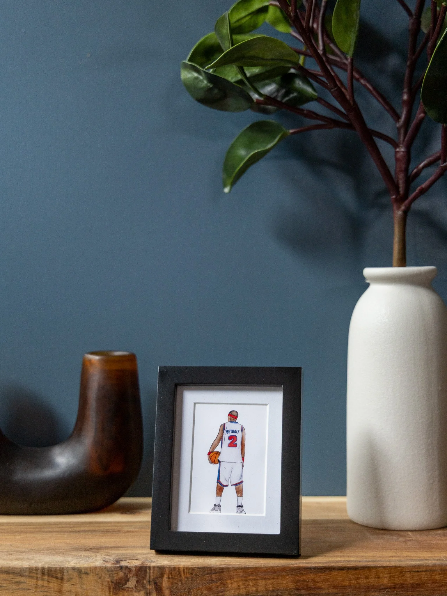 Abigail Leigh Designs Tiny Frame Detroit Pistons Player.jpg (Copy)