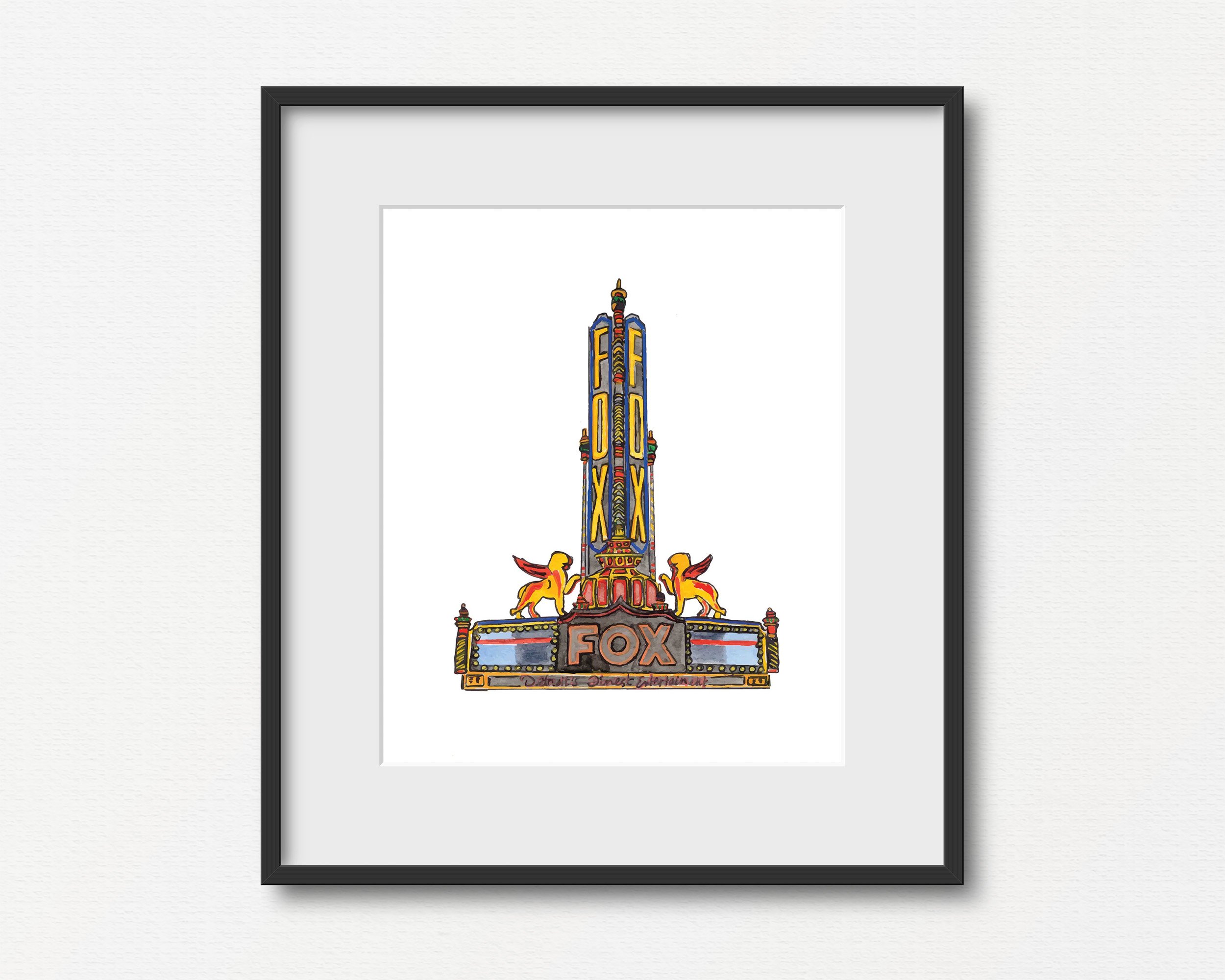 Fox Theater Print