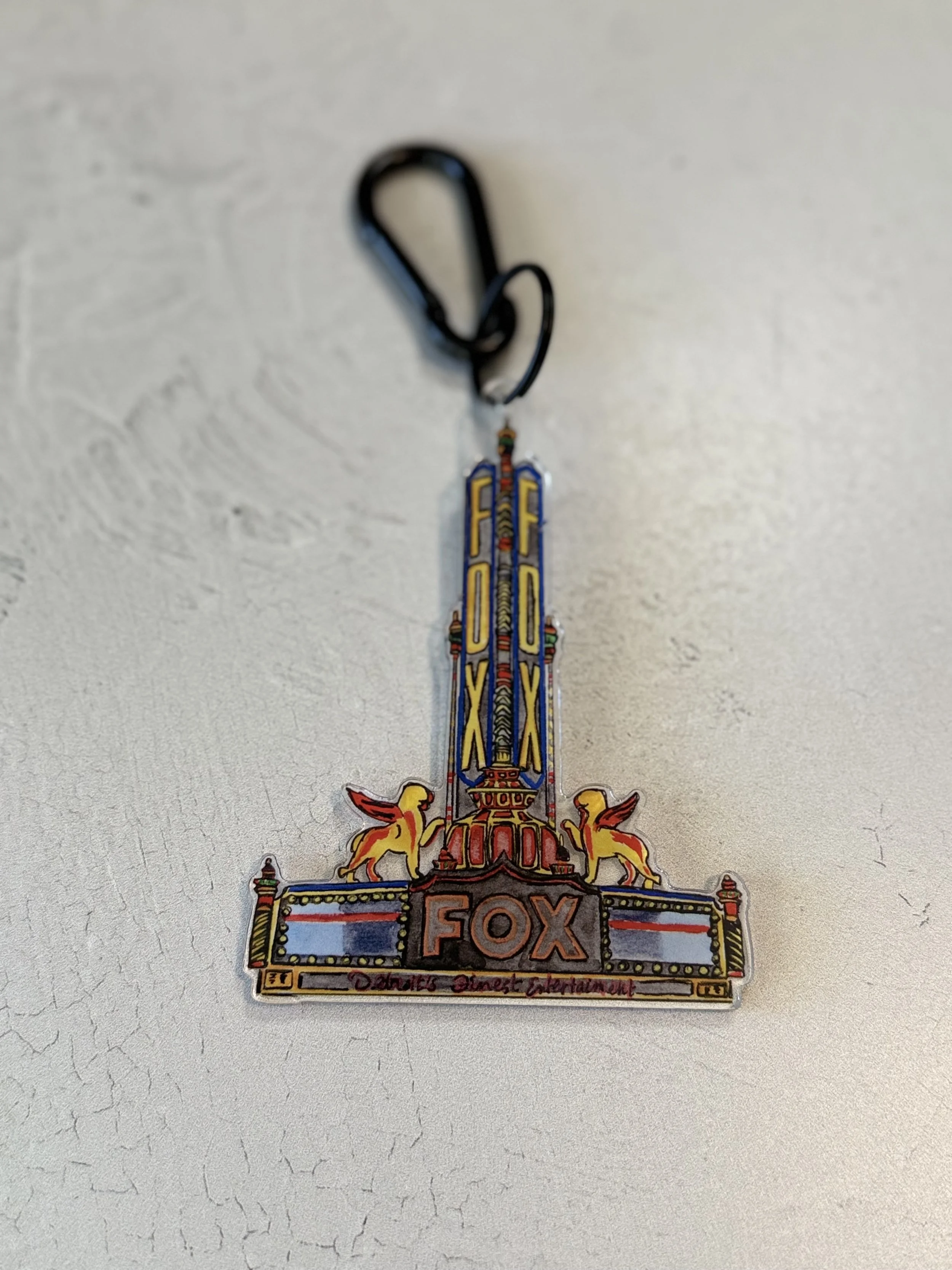 Fox Theater Bag Tag