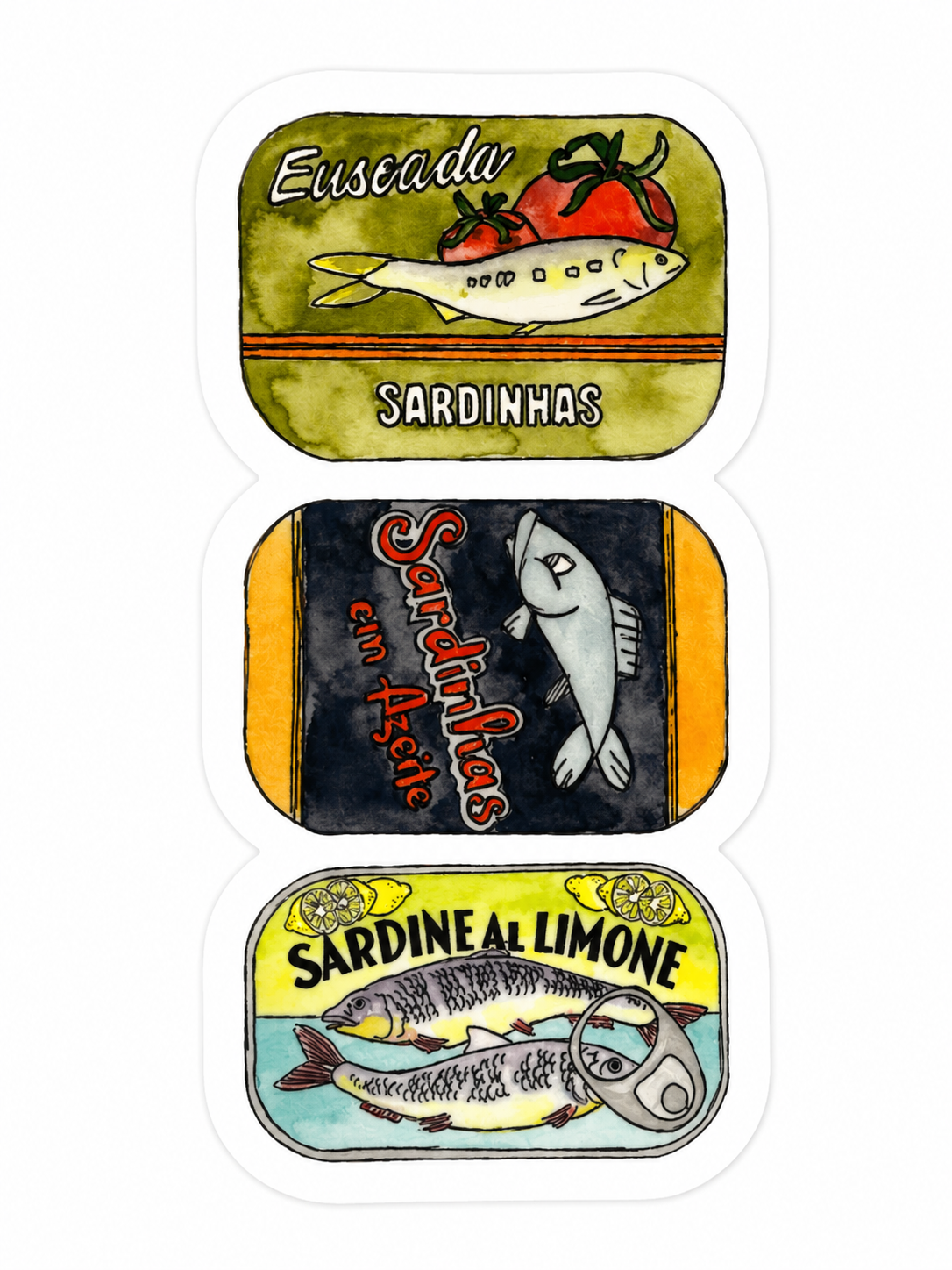 Sardine Sticker
