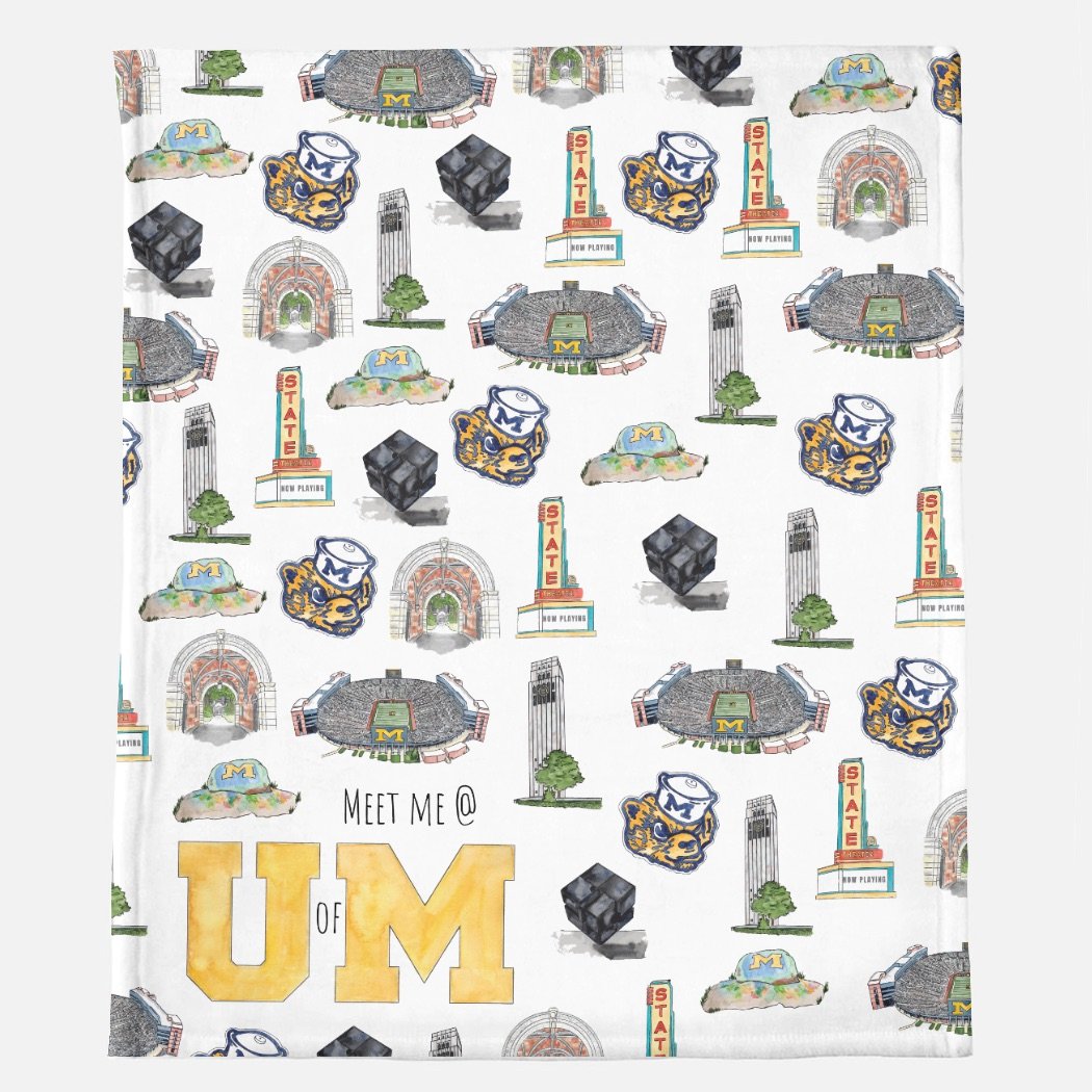 Meet me @ U of Minkey Blanket - PREORDER