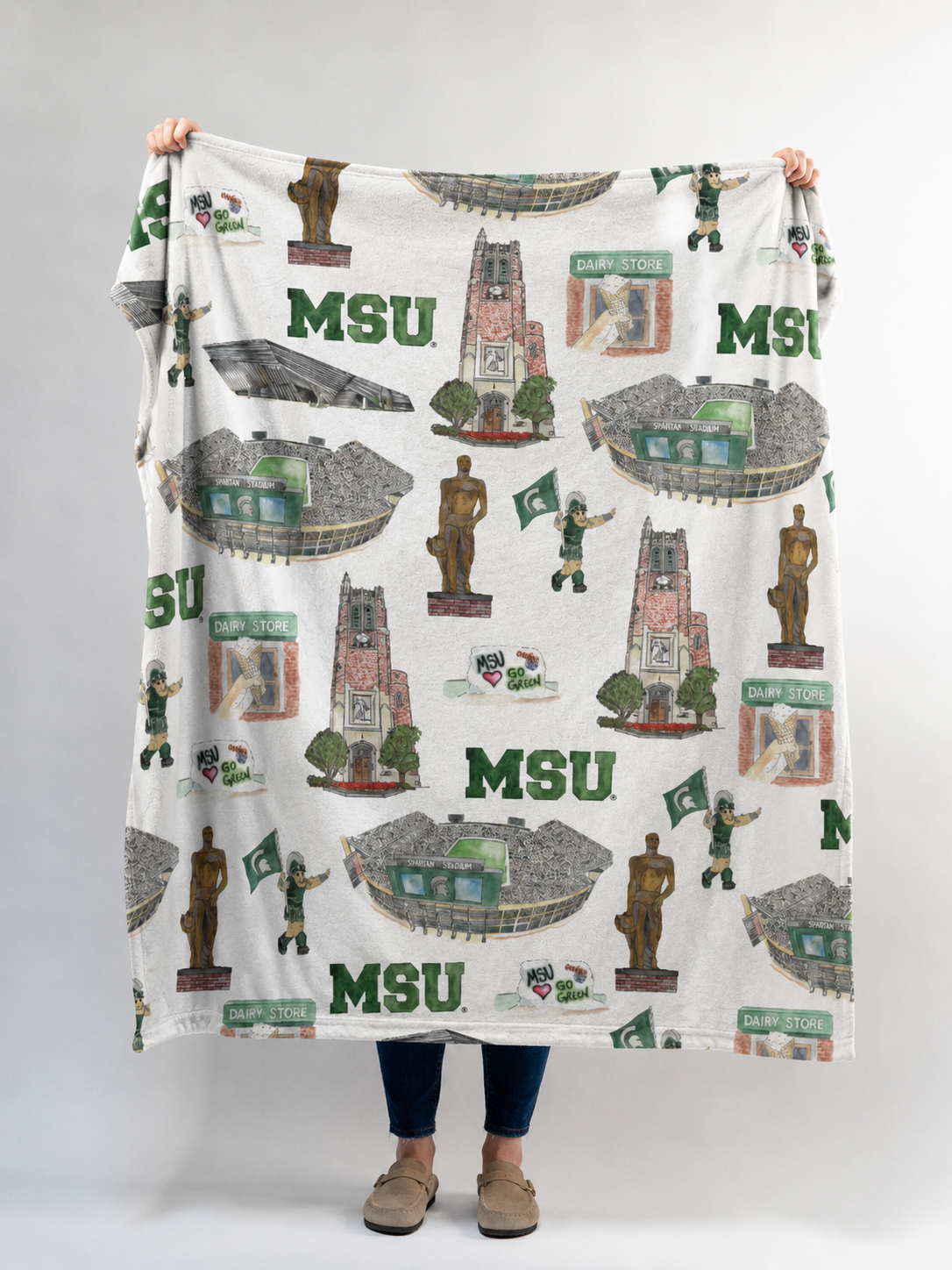 Meet me at MSU blanket