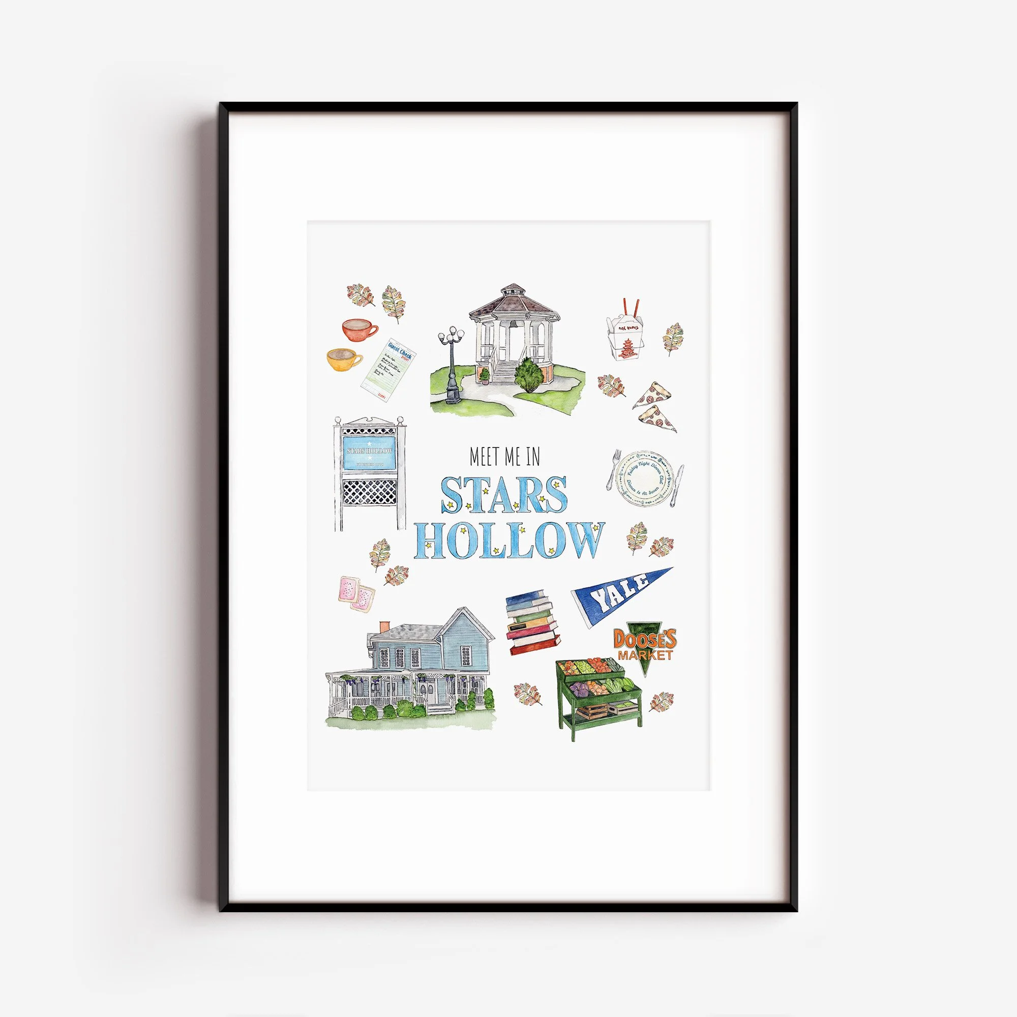 Meet me in Stars Hollow Print
