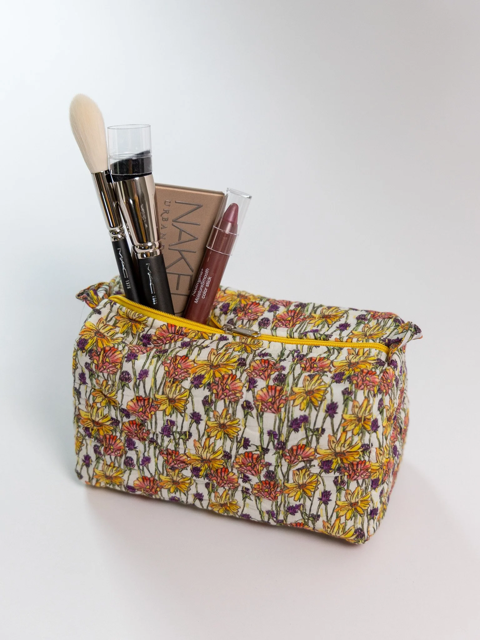 Abigail Leigh Designs Wildflower Quilted Pouch.jpg