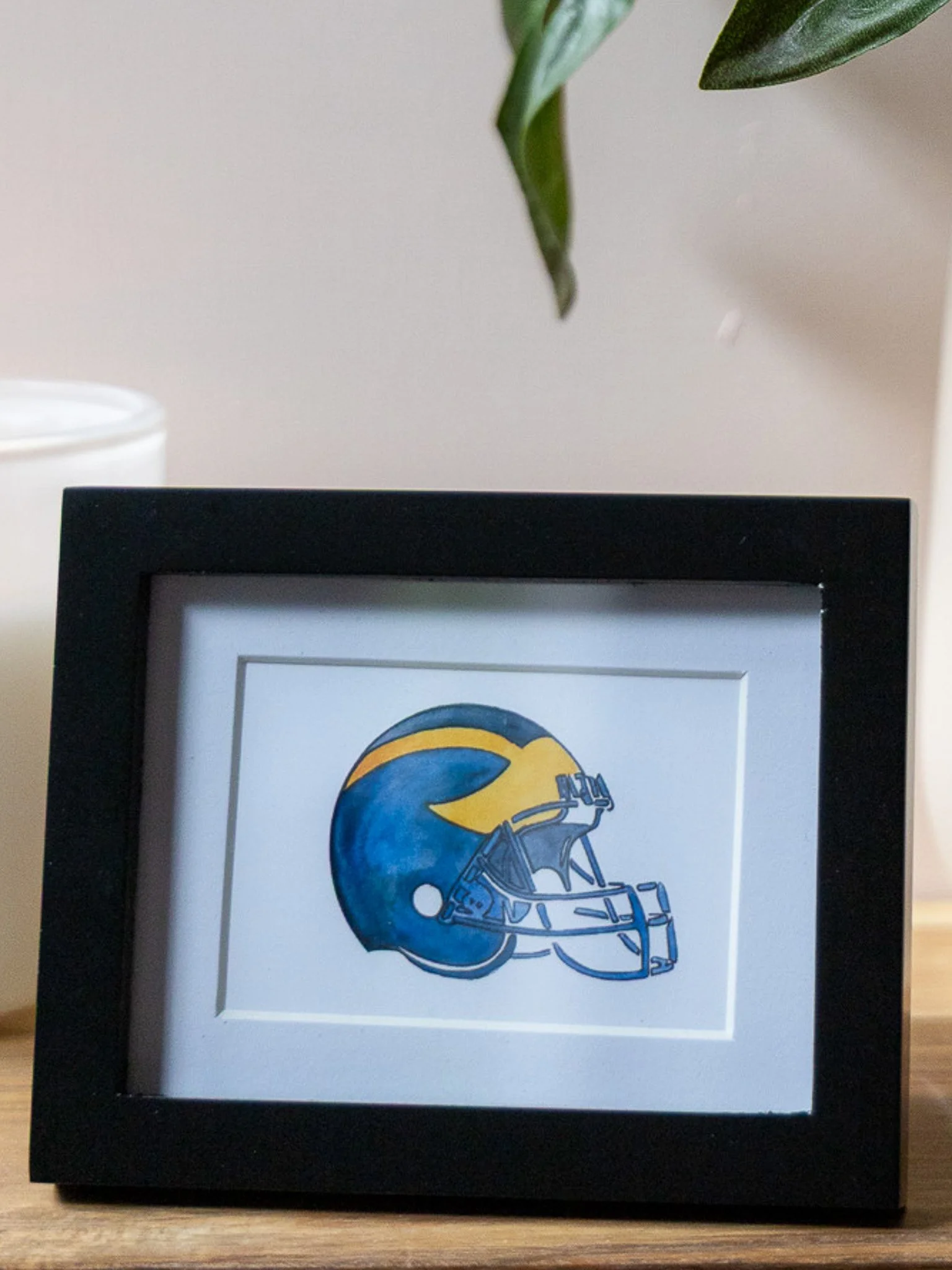 Abigail Leigh Designs Tiny Frame UofM Helmet-2.jpg (Copy)