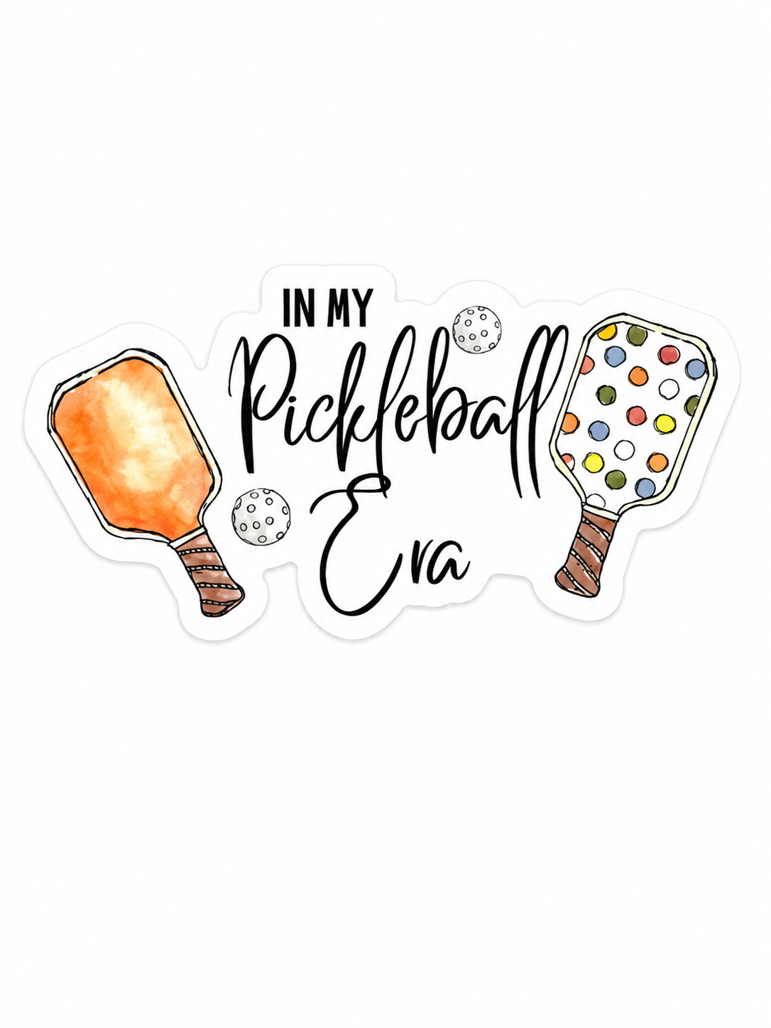 Pickleball Era Sticker