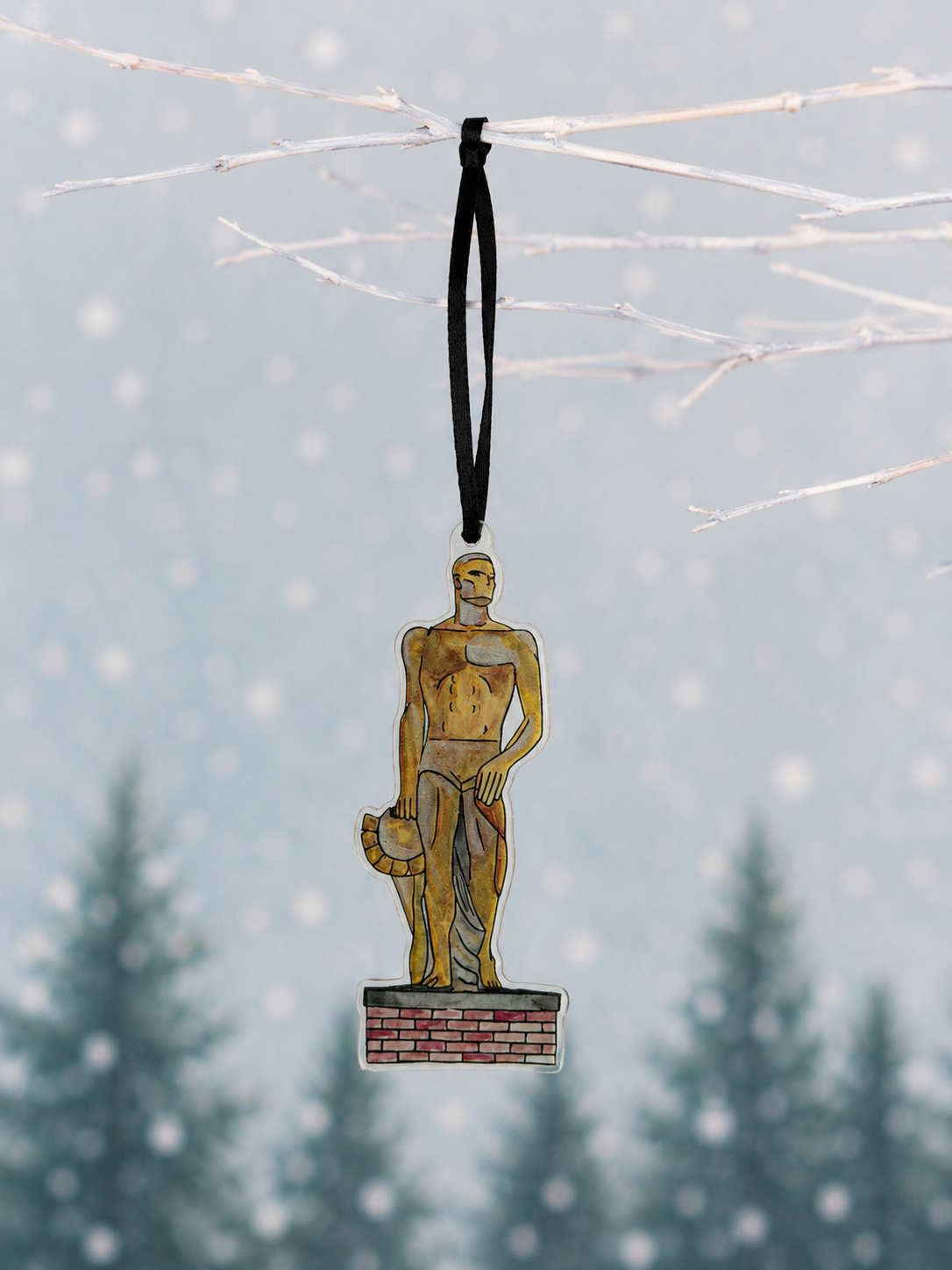 MSU Sparty Ornament