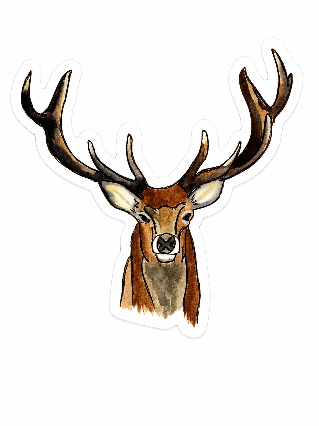 Deer Sticker