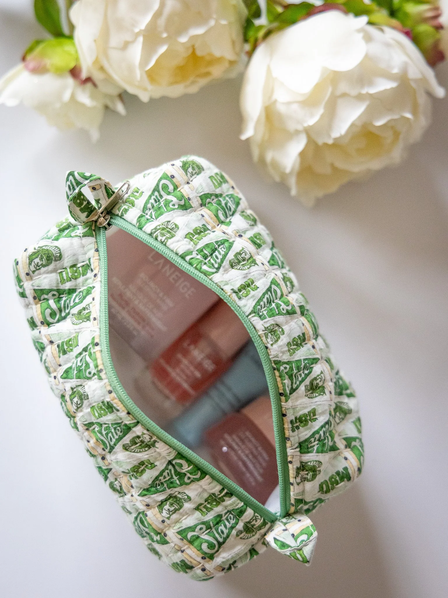 Abigail Leigh Designs MSU Quilted Pouch 3.jpg