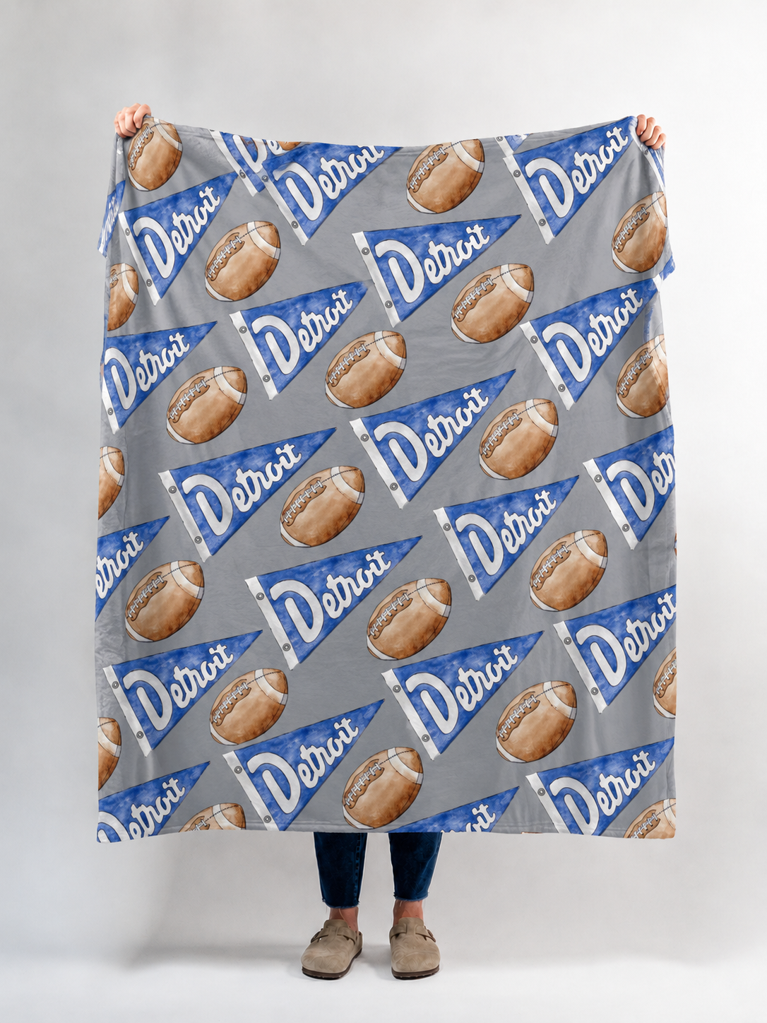 Detroit Football Blanket Display.png