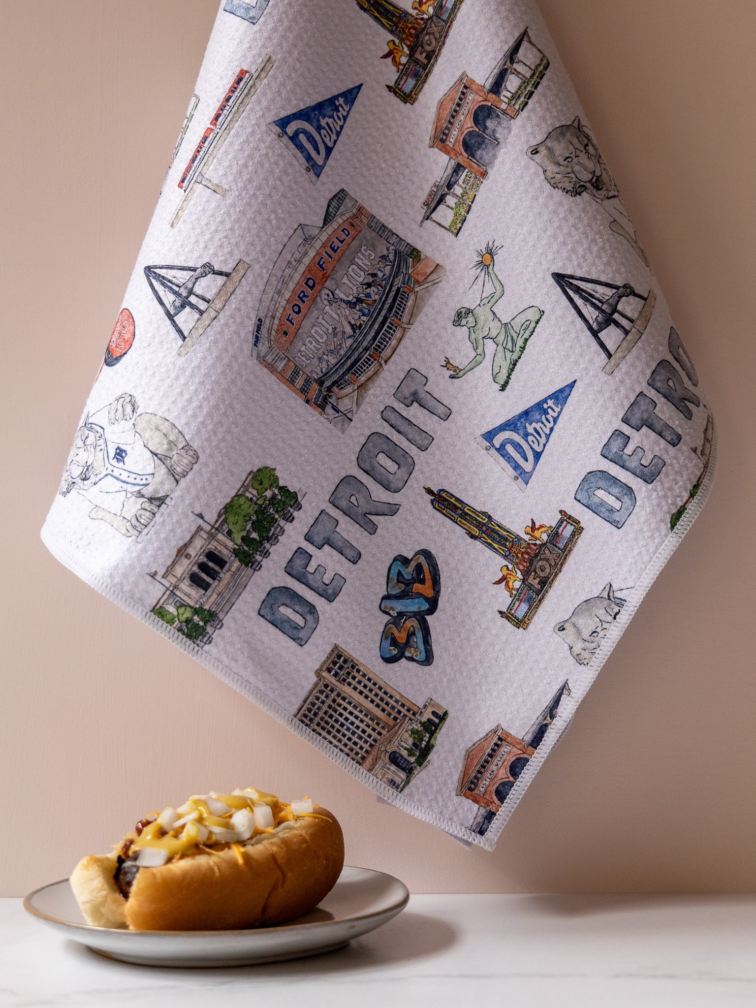 Detroit Icon Waffle Towel 5 Abigail Leigh Designs.jpg