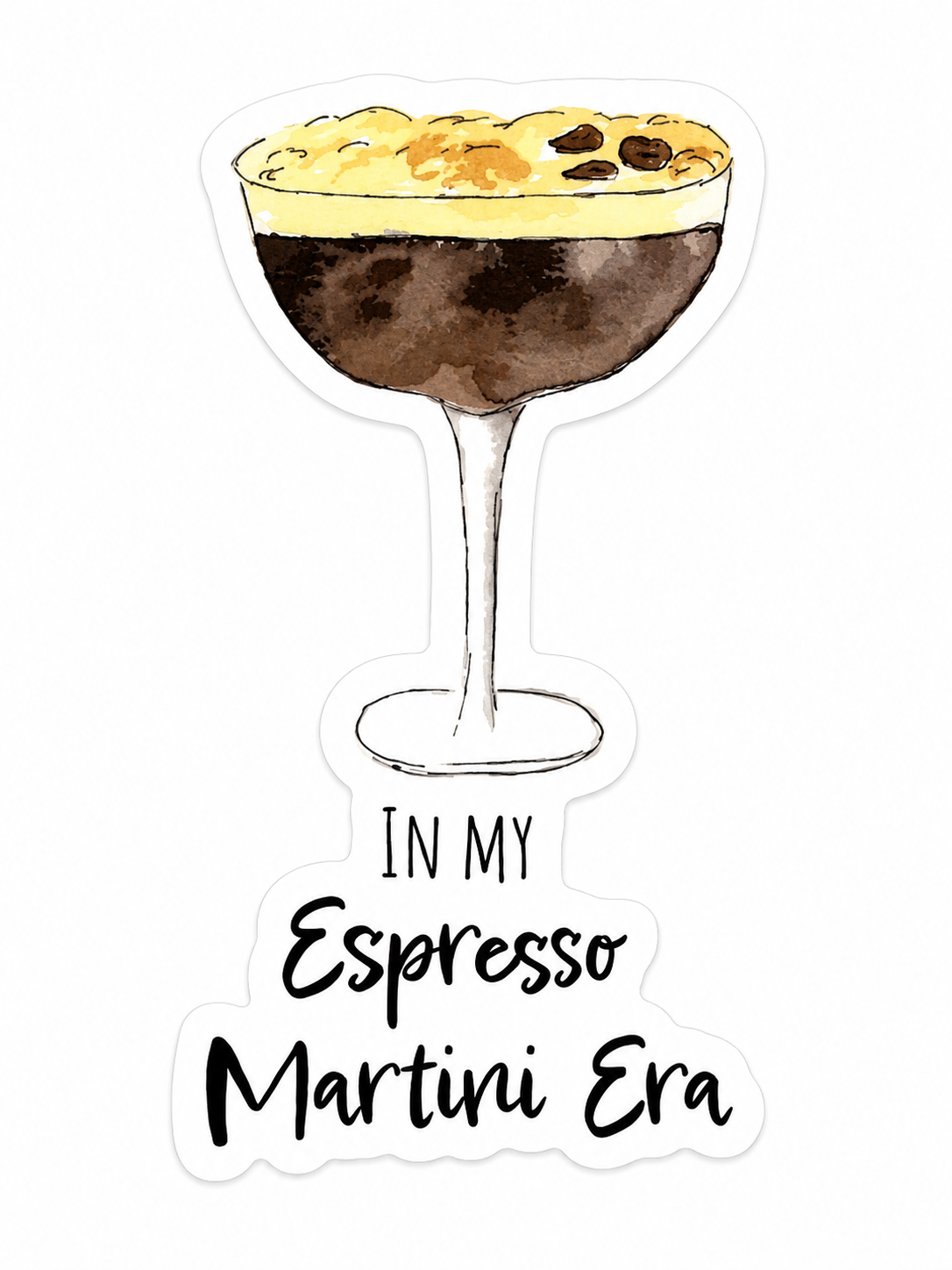 Espresso Martini Sticker