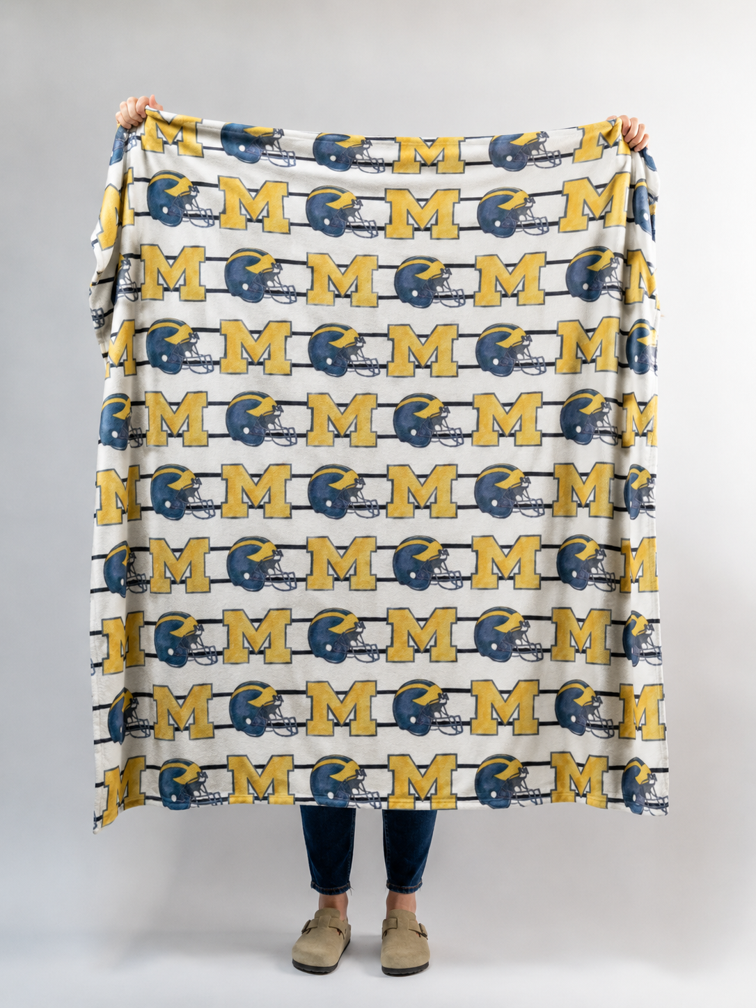 University of Michigan Football Blanket