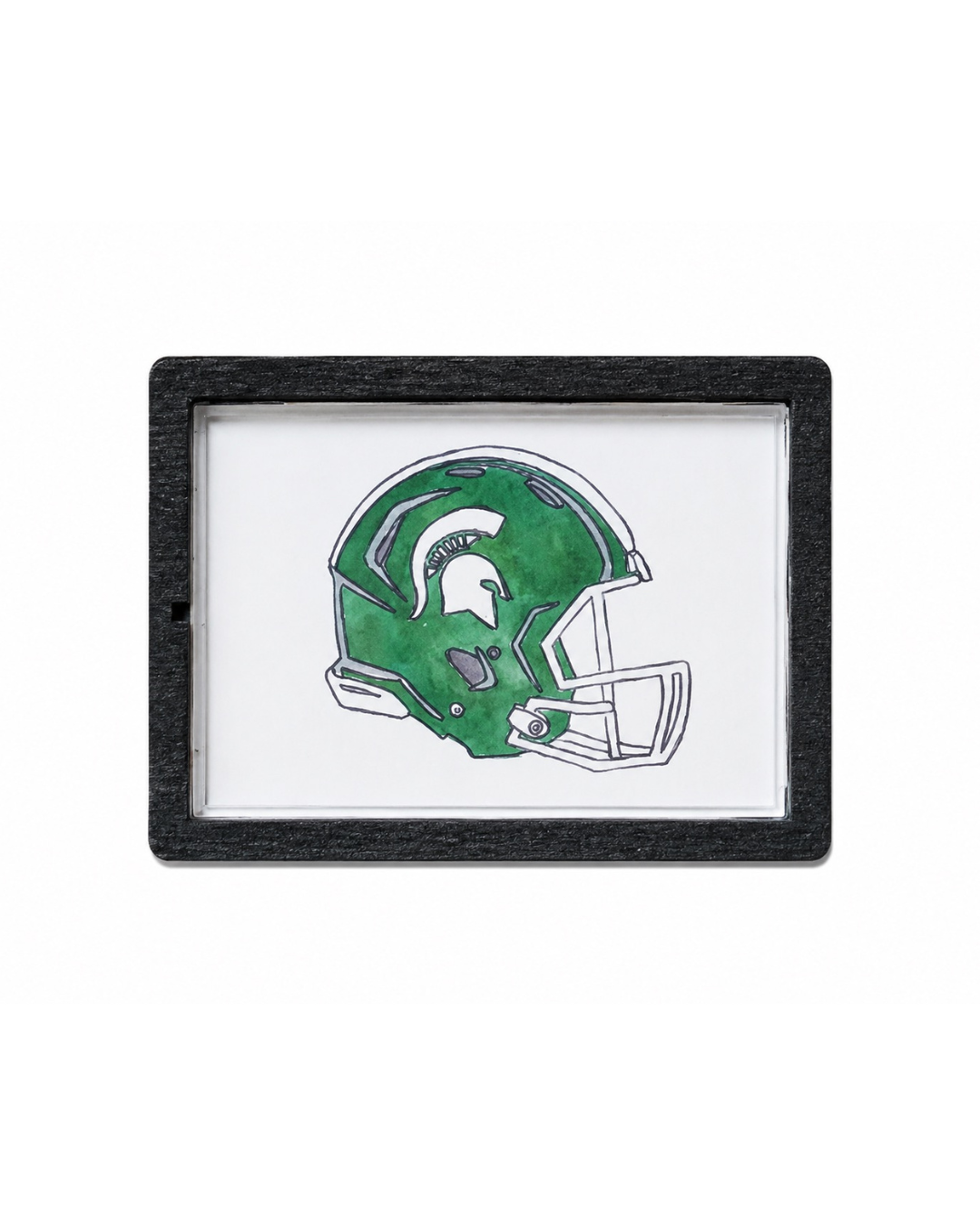 Abigail Leigh Designs Magnet MSU Spartan Helmet.png