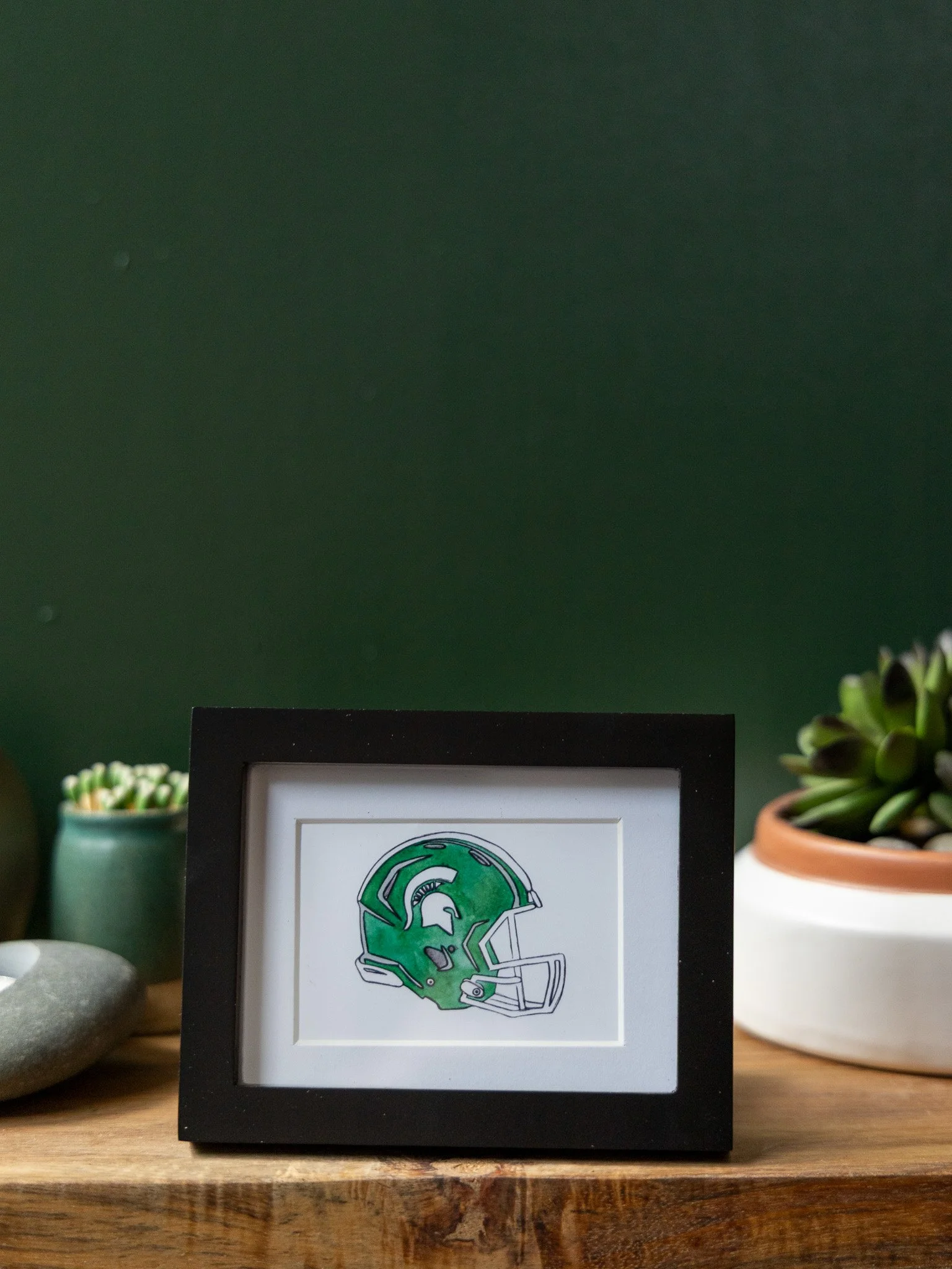 Tiny Frame MSU Helmet