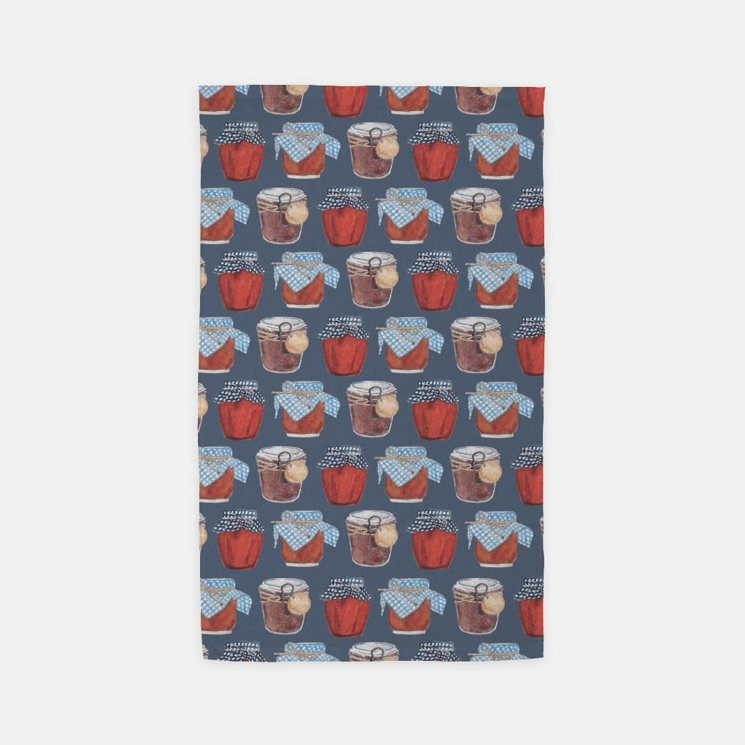 Jam Jars Hand Towel (15" x 25")