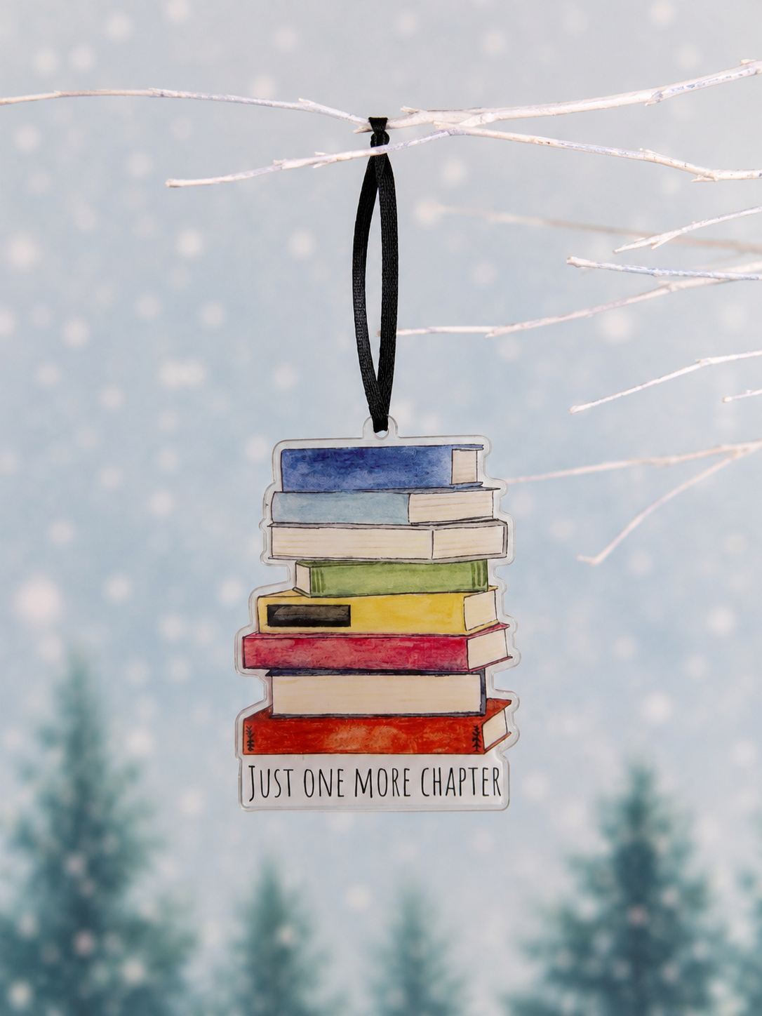 Just One More Chapter Ornament