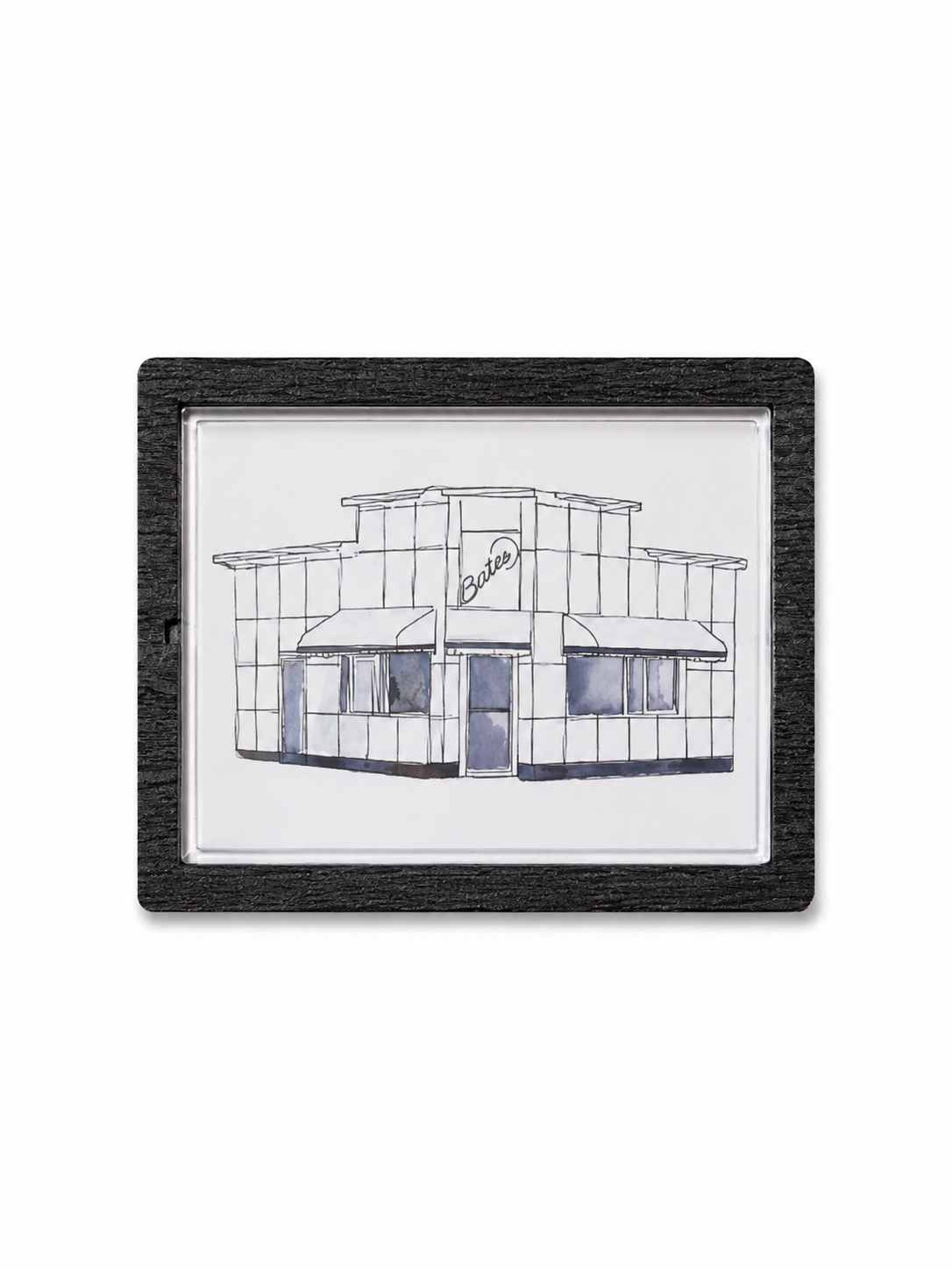 Bates Hamburgers Magnet