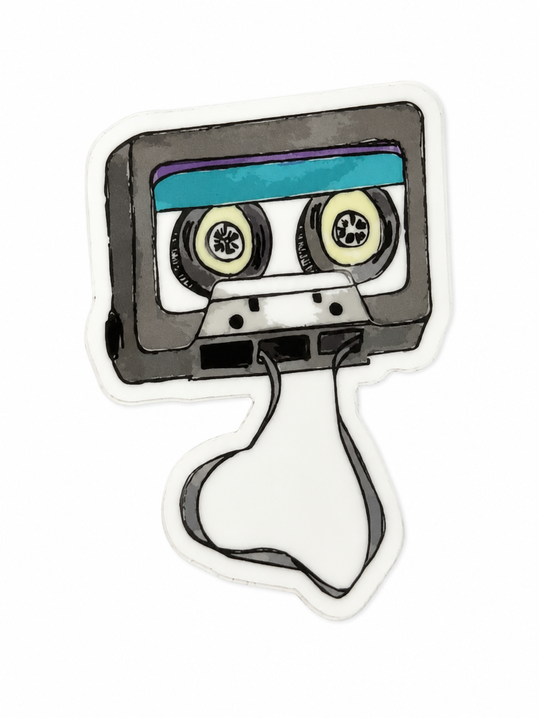 Cassette Tape Sticker