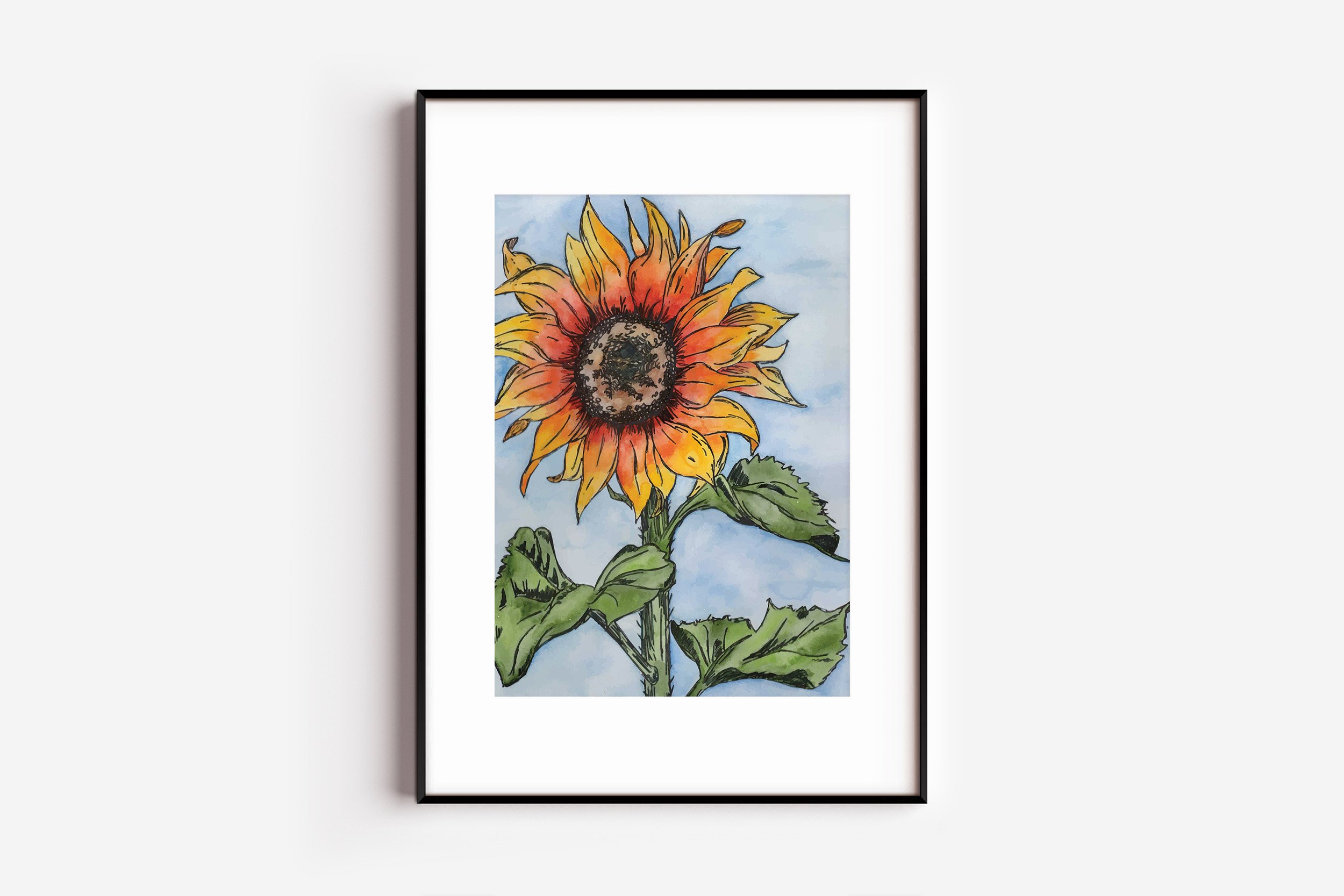 Stand Tall- Sunflowers Print