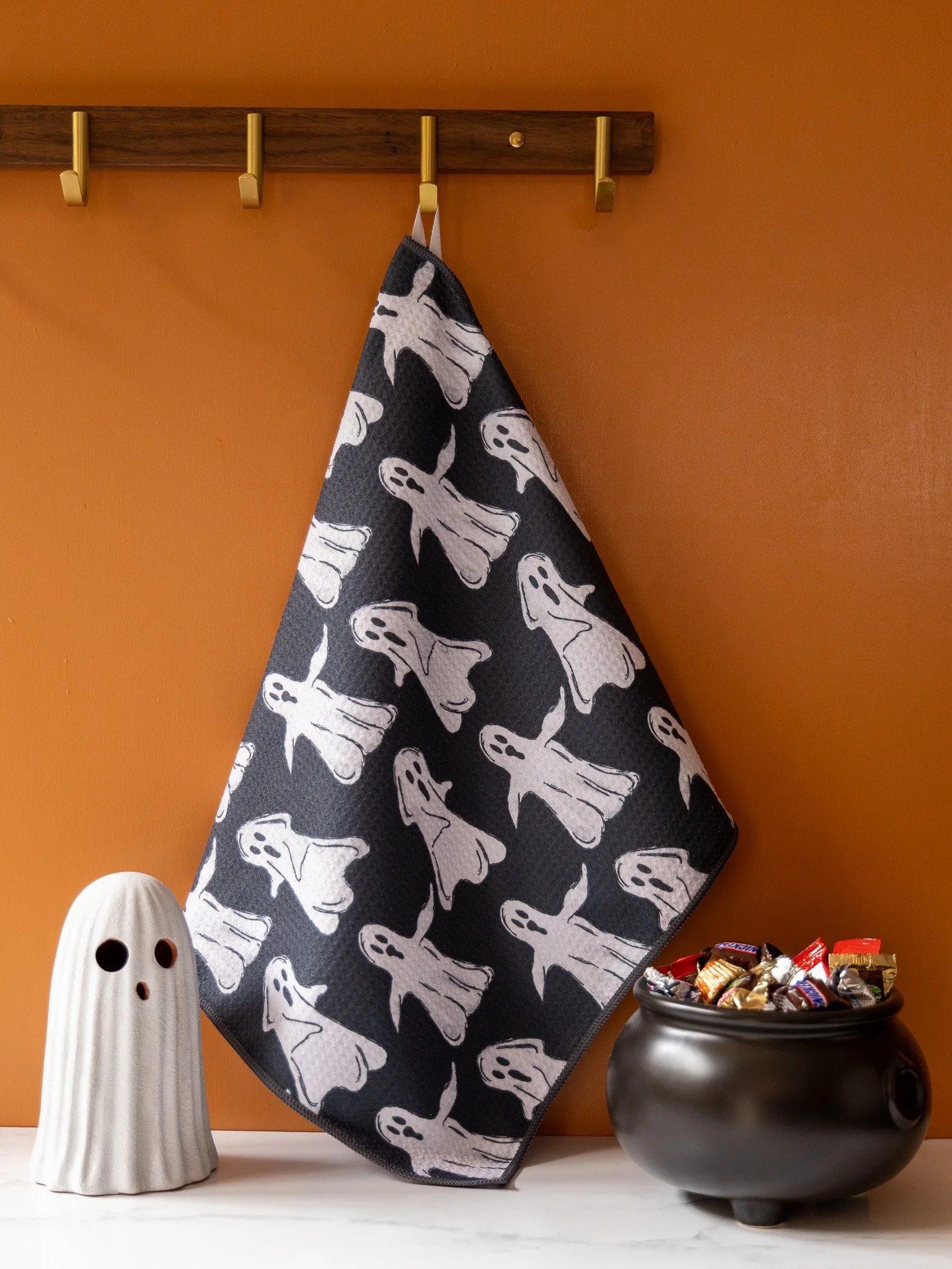 Ghosts Waffle Towel 1 Abigail Leigh Designs.jpg