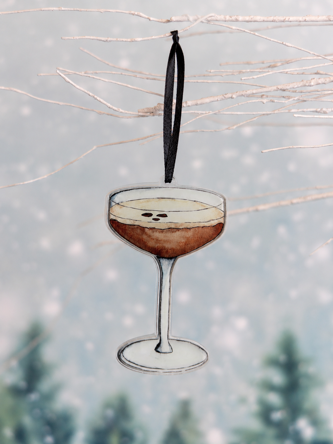 Espresso Martini Ornament