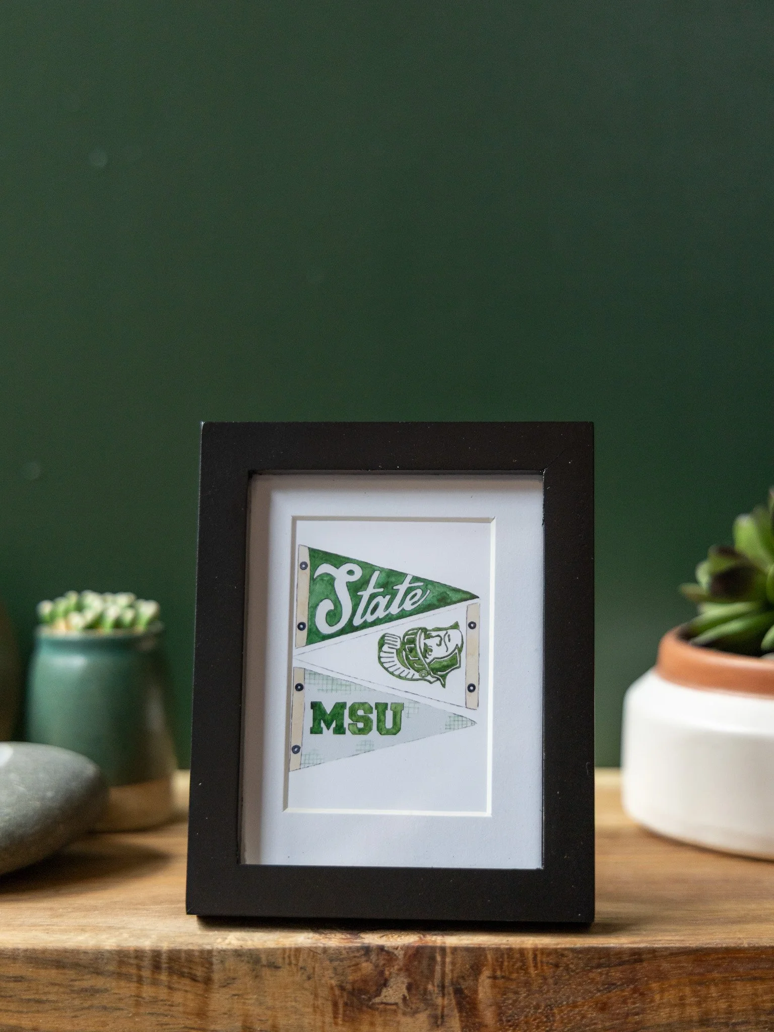 Tiny Frame MSU Pendents