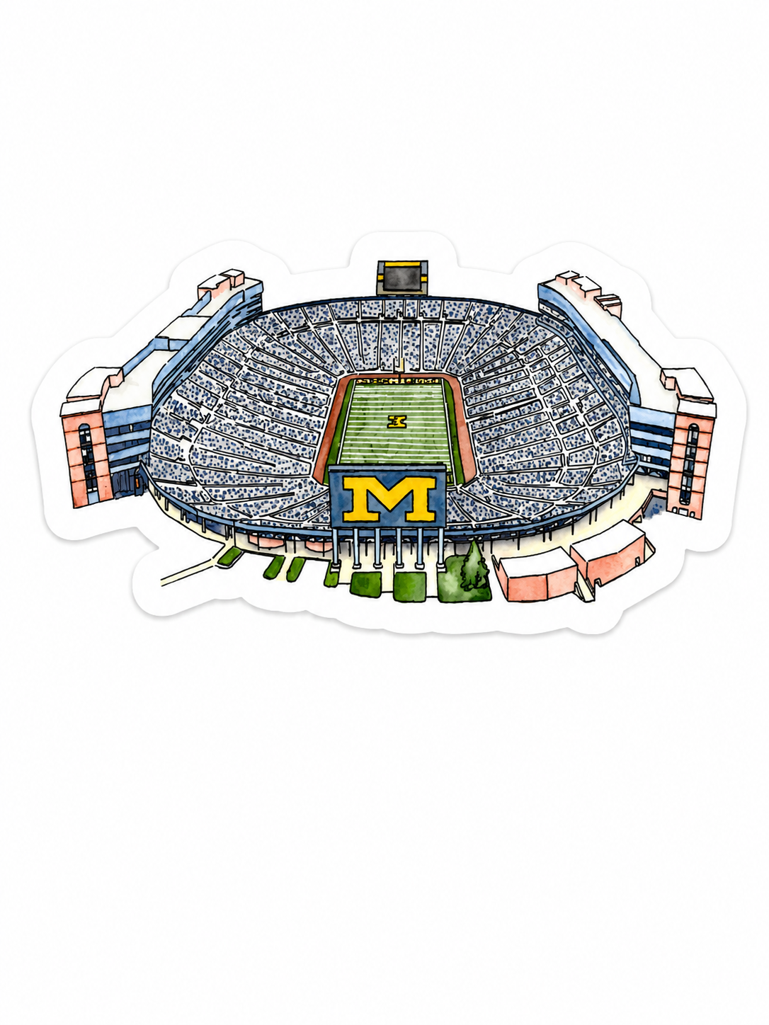 The Big House Sticker