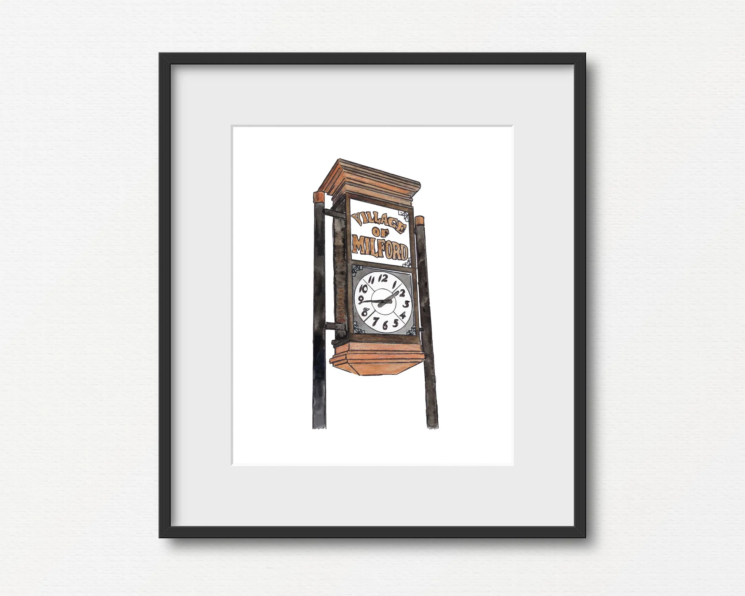 Downtown Milford Clock