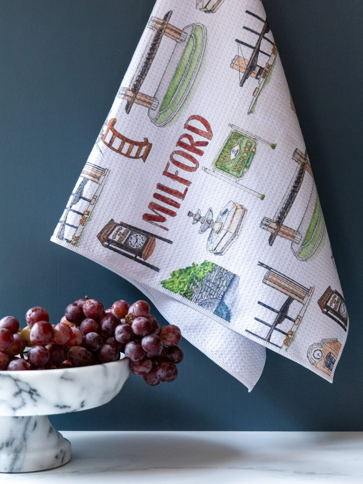 Milford Icon Waffle Towel 2 Abigail Leigh Designs.jpg