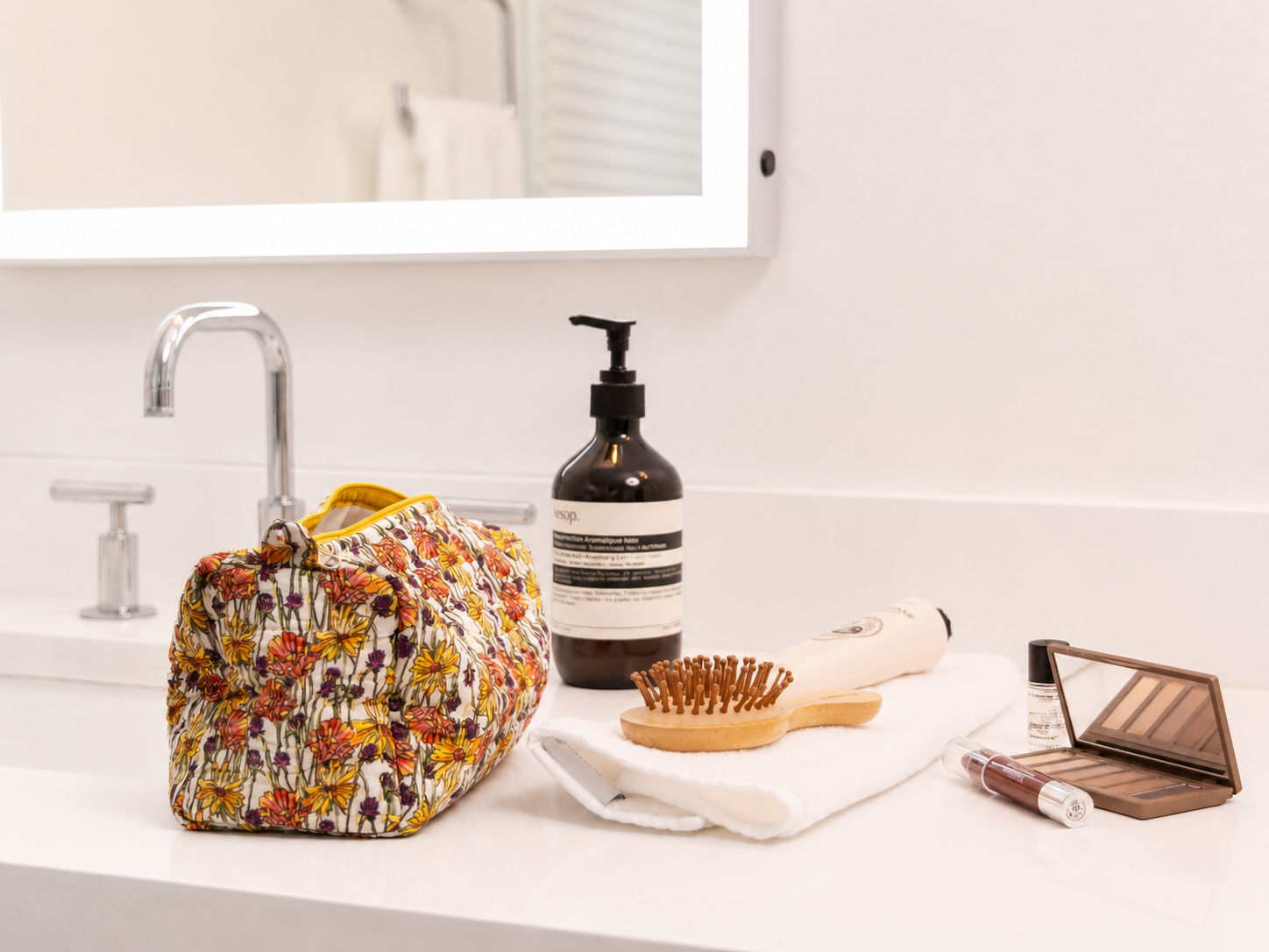Abigail Leigh Designs Wilflower Pouch 2 in Bathroom.png