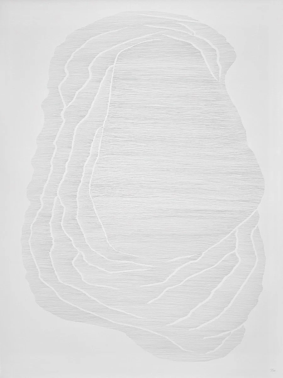 Holding  |  60" x 45"  | graphite on paper
