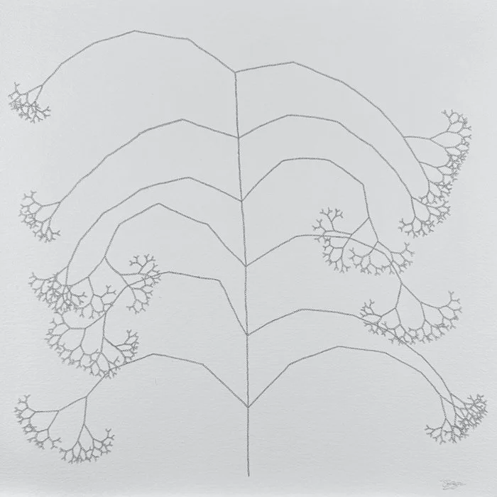 Pressing On Motion  | 14" x 14"  |  graphite on paper