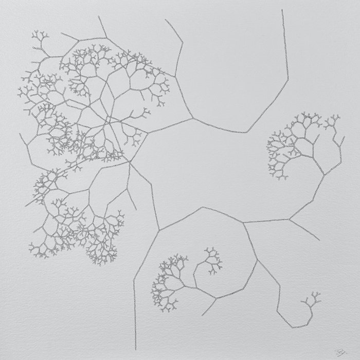 Free Will 01  | 14" x 14"  |  graphite on paper