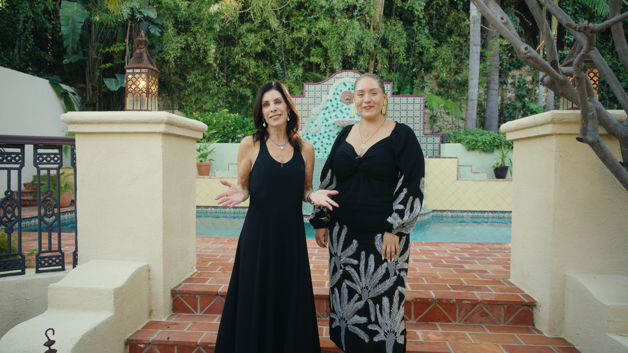 A magical evening at an iconic Spanish home in Los Angeles