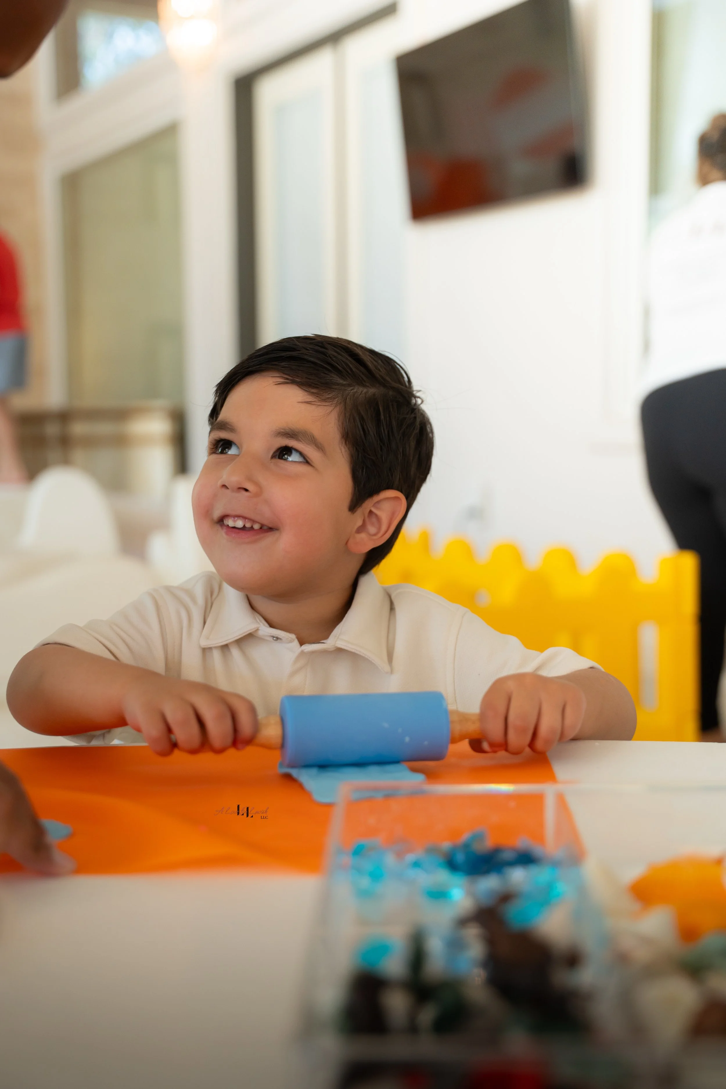 clay playdoh creations art and craft activity ideas party summer themed birthday one in the sun beach party balloons idea Bay Area toddler kids central valley events sensory hands-on habitat diorama 