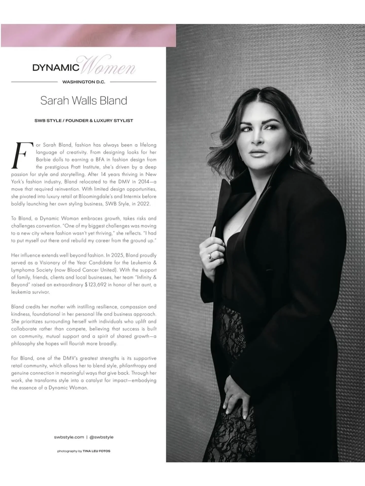 I am incredibly honored to be featured in the inaugural Dynamic Women of Washington publication by Modern Luxury DC. This issue celebrates visionary women shaping our city and beyond, and I&rsquo;m proud to be included alongside such an inspiring gro