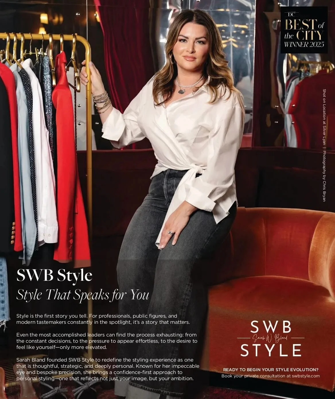 I am beyond thrilled to announce that I have been named ✨ Best of the City DC Stylist! ✨ 

To say I am honored is an understatement. Thank you to @dcmagazine, my incredible clients and everyone who voted for me. The continued support these last 4 yea