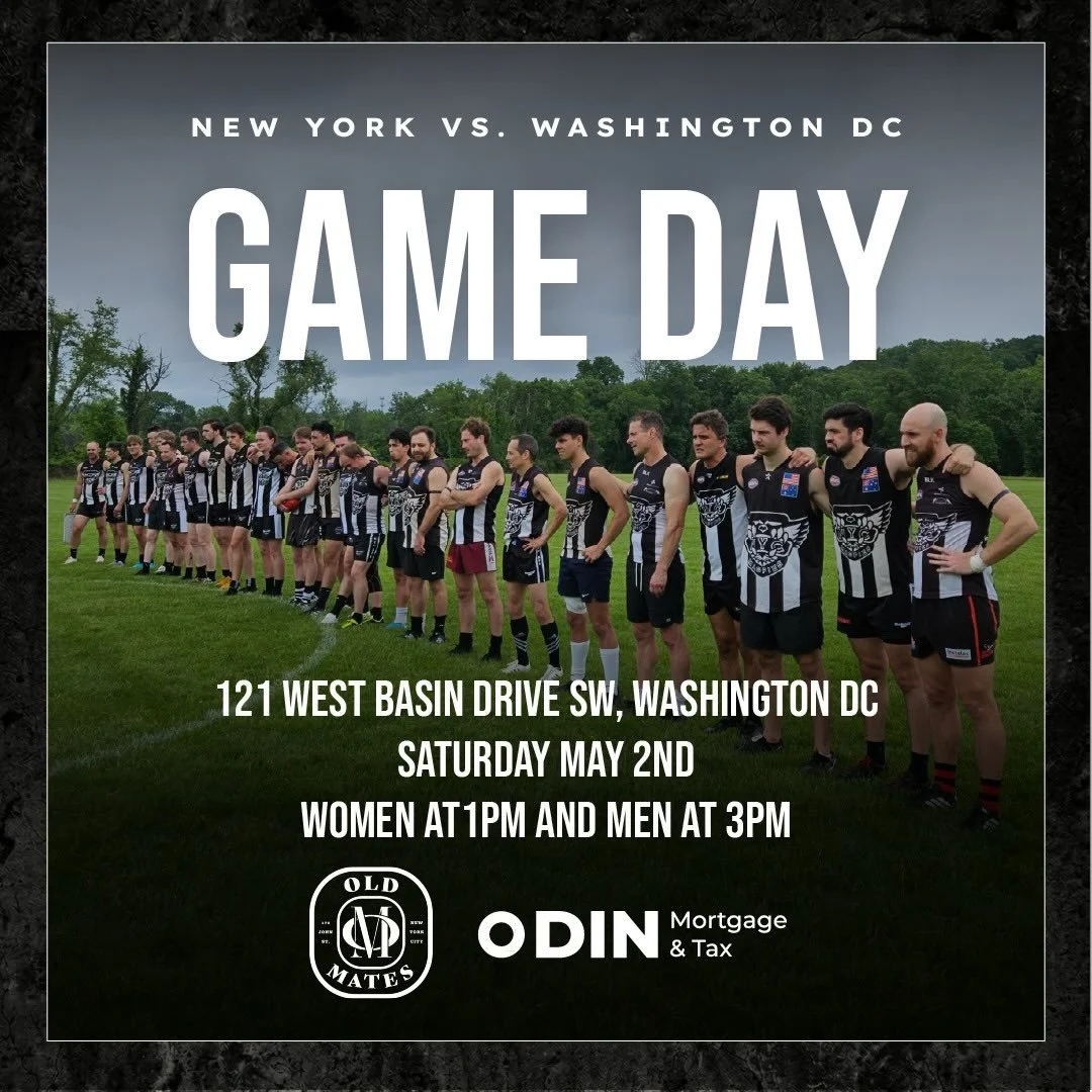 Season 2026 is here!! Your New York Magpies head to Washington DC this weekend. See you all there 🏈🔥

#footy #usafl #nyc #DC #roadtrip