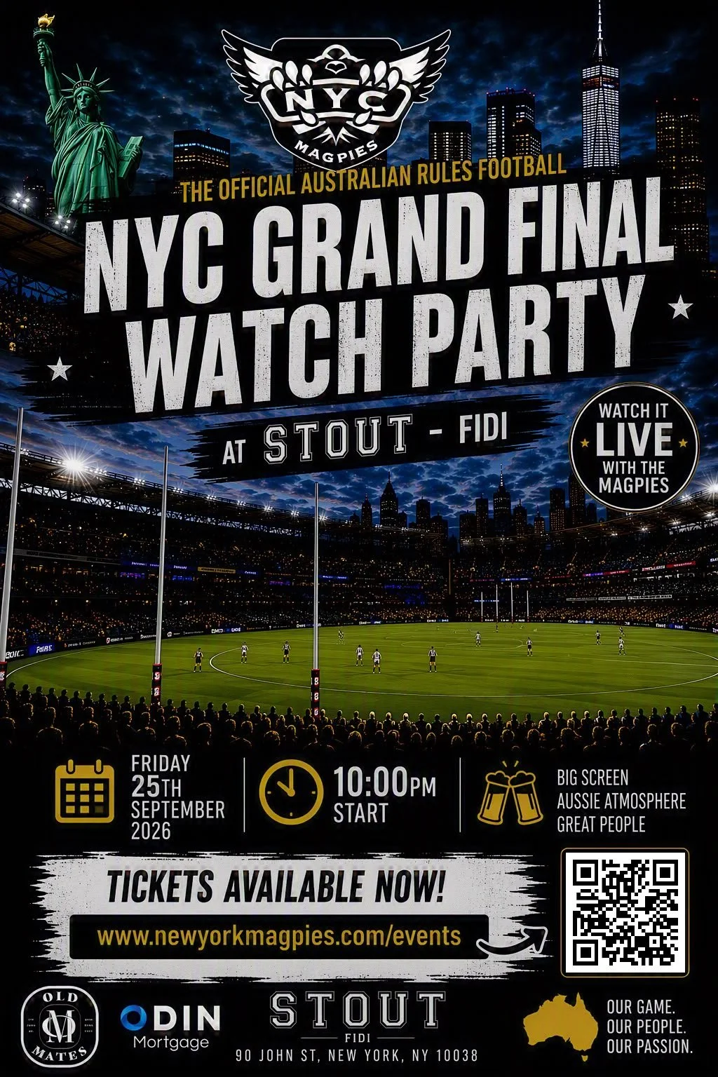 2026 Grand Final Party Ticket