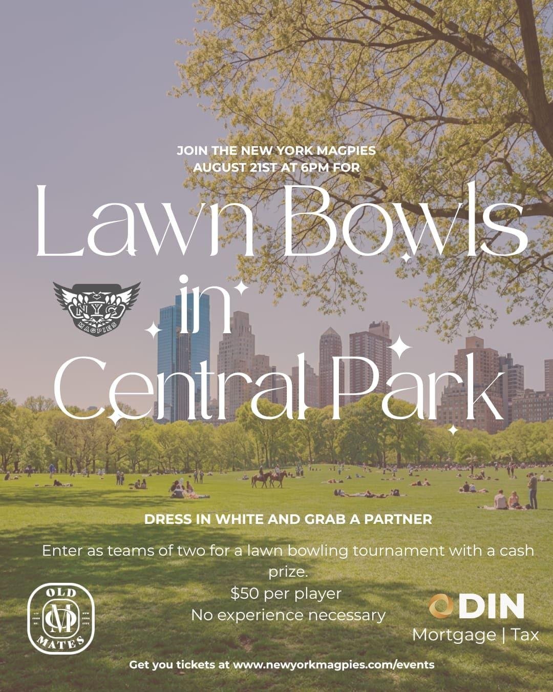 Lawn Bowls Ticket 2026